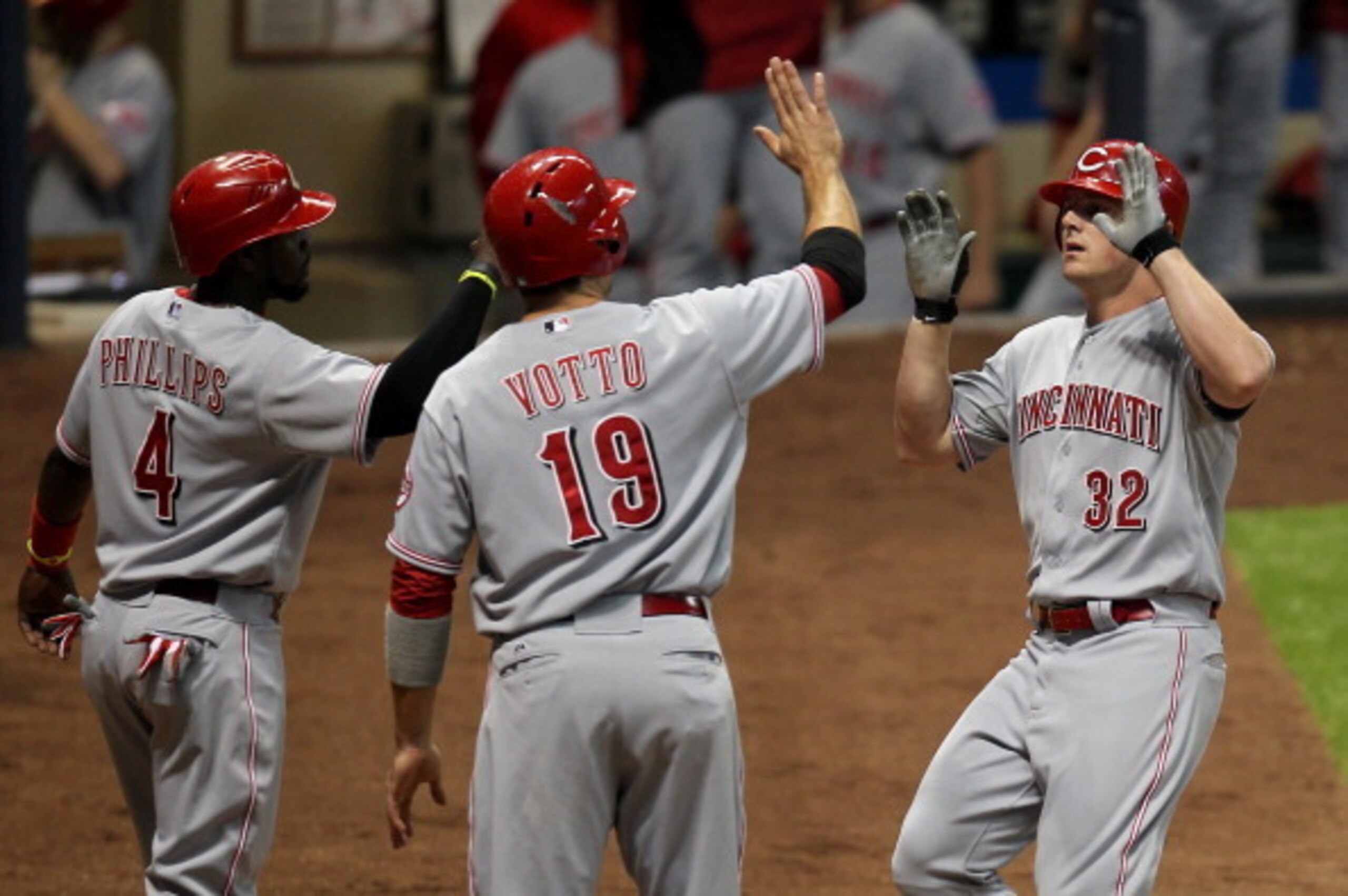 All three of Cincinnati's biggest bats have been ailing in 2014. All three of Cincinnati's biggest bats have been ailing in 2014.