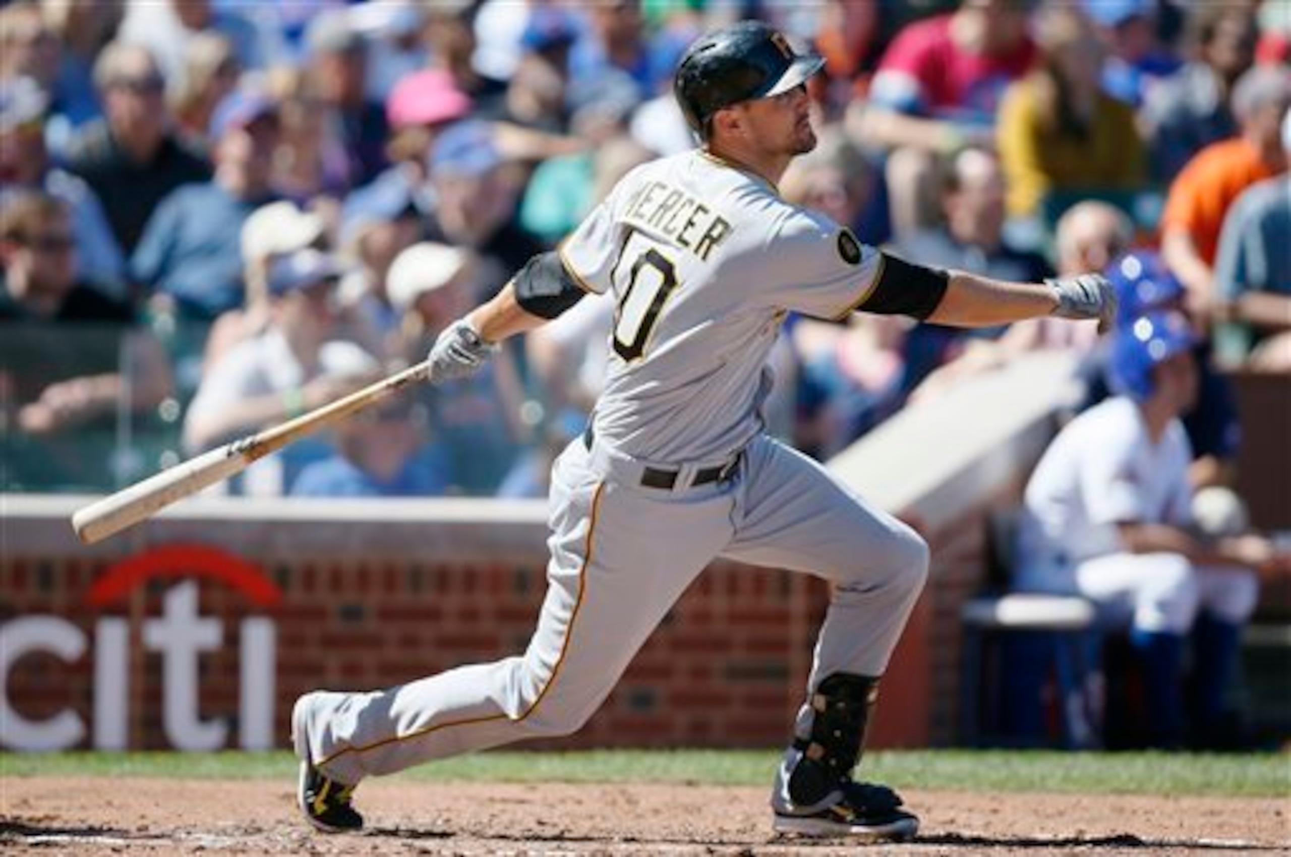 In need of middle infield help? The Pirates' Jordy Mercer has hit four homers in his past seven games.