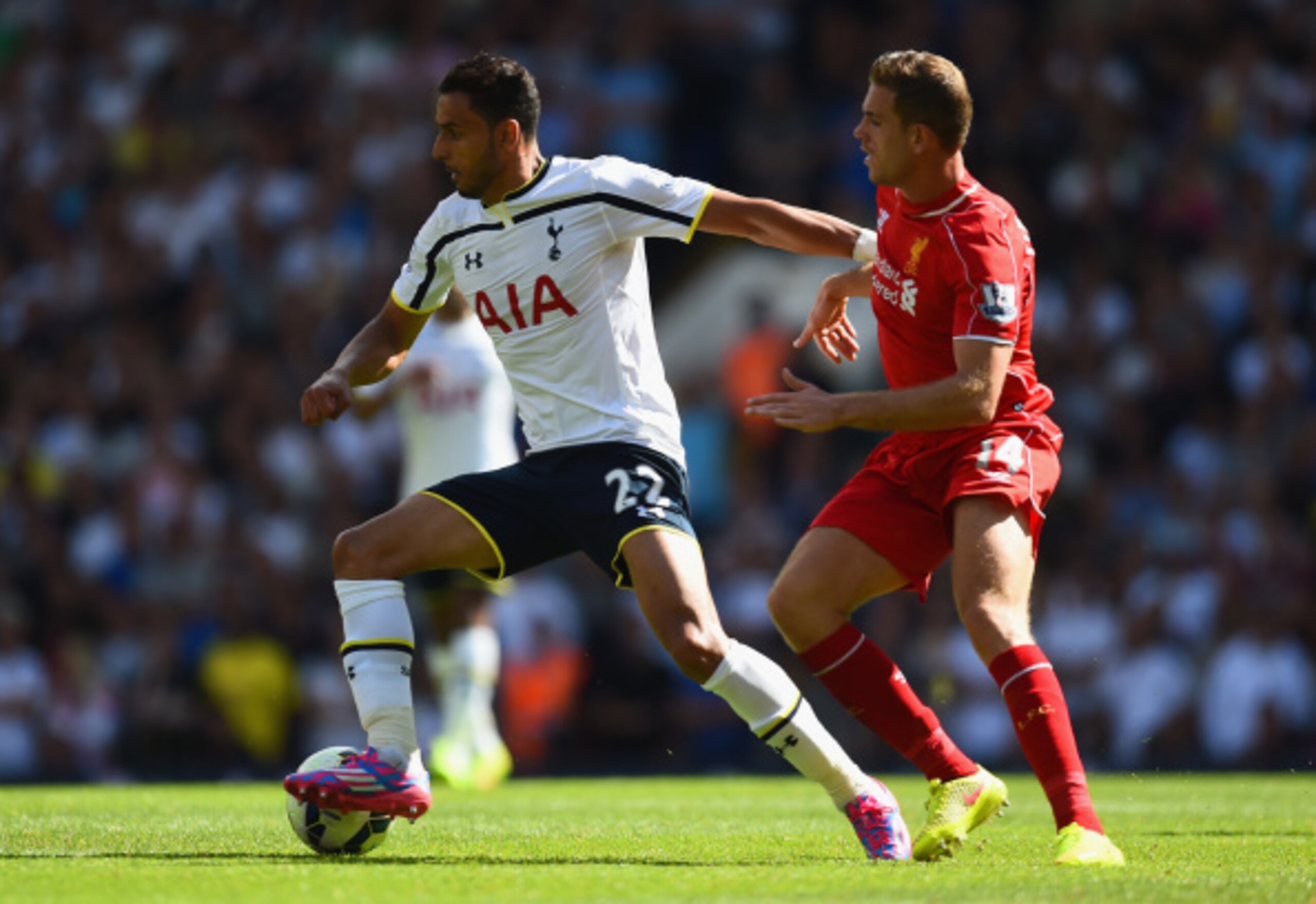 Nacer Chadli could get the nod to start for a third game in a row this season. Nacer Chadli could get the nod to start for a third game in a row this season.