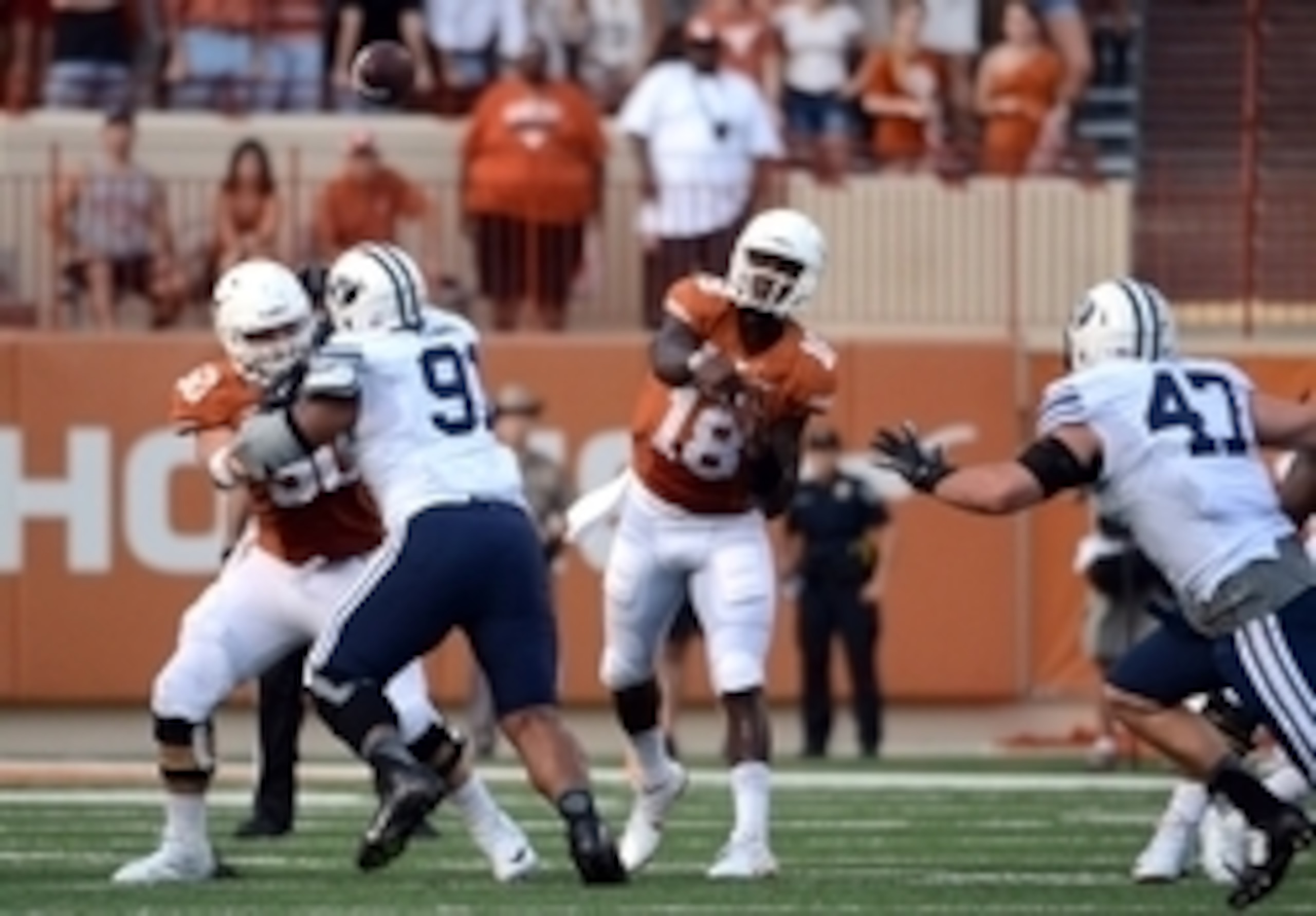 Swoopes was steady in his debut as the starter, which is more than can be said for the rest of the offense.