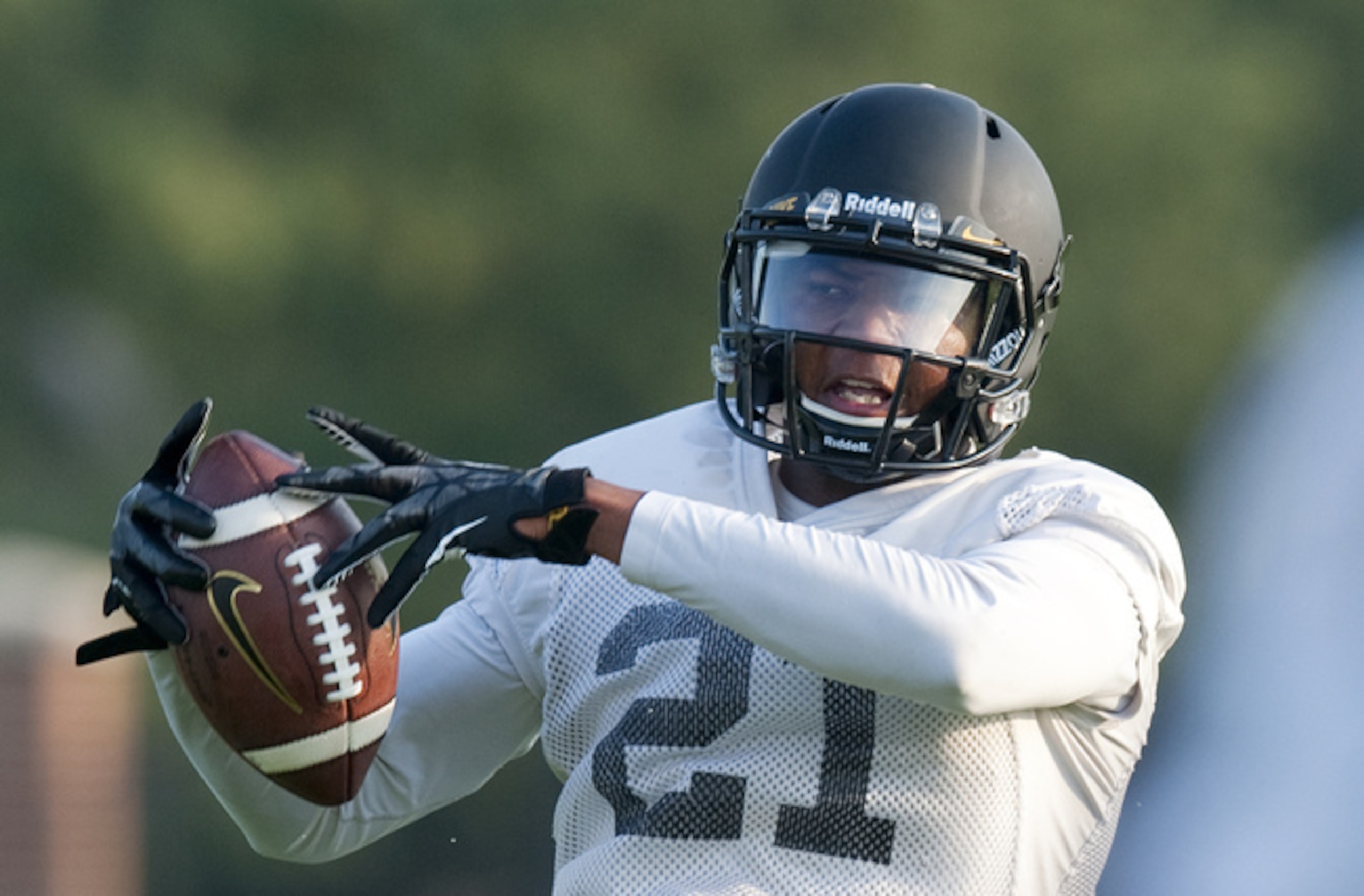 Mizzou senior wide receiver Bud Sasser