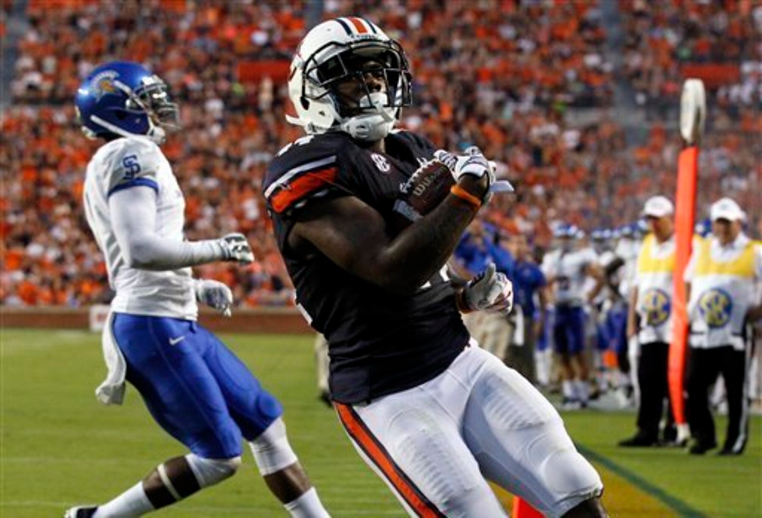 Cameron Artis-Payne is part of a two-headed monster at tailback for Auburn.