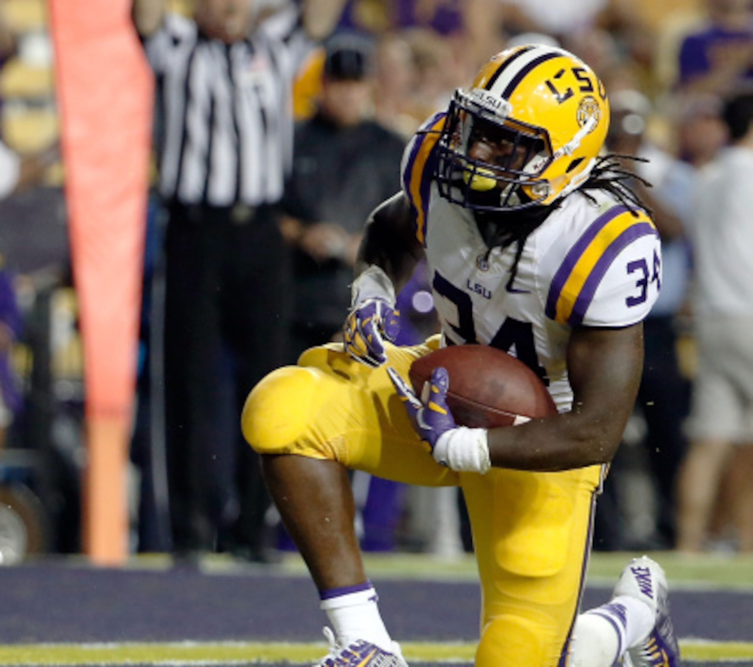 LSU running back Darrel Williams LSU running back Darrel Williams