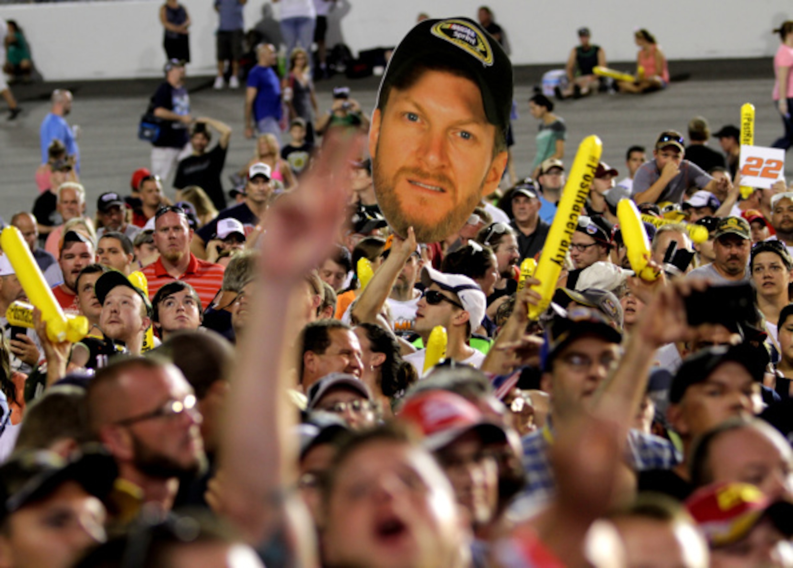 Race fans at Richmond International Raceway