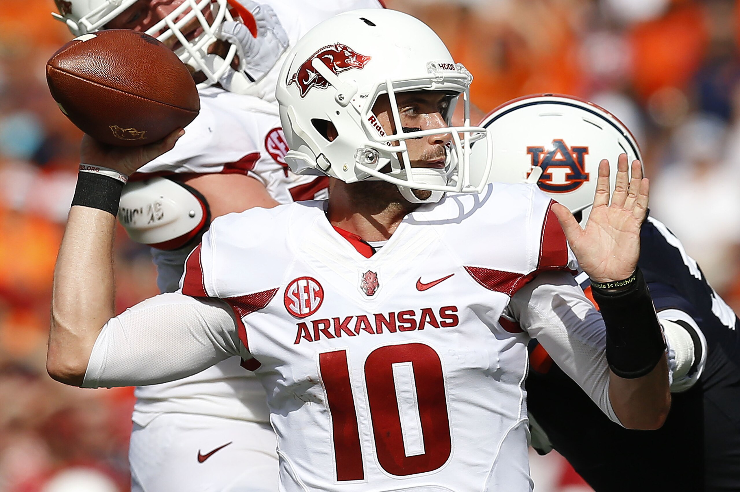 Arkansas QB Brandon Allen