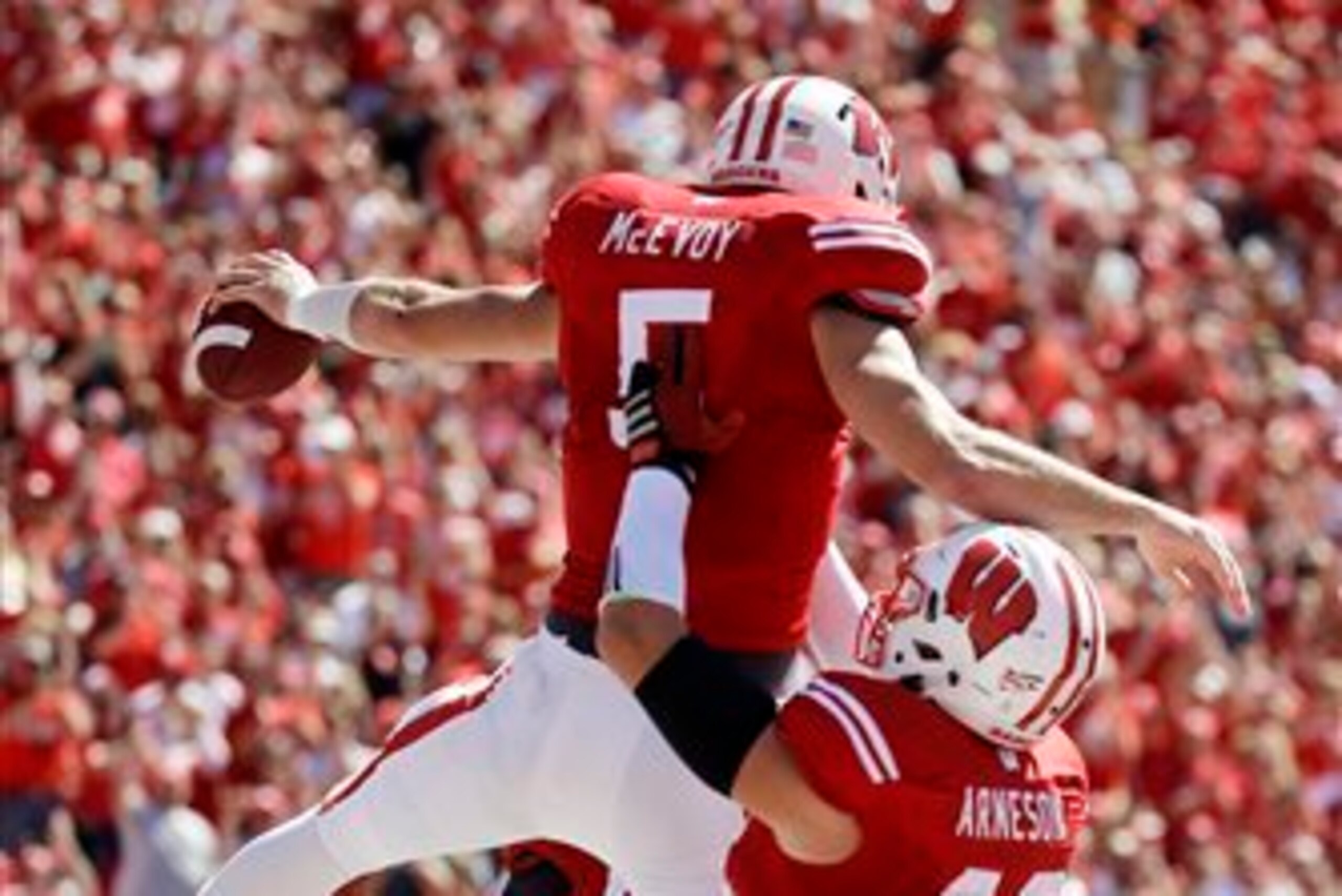 For as good as Tanner McEvoy has been at times, he still has plenty of places to improve.