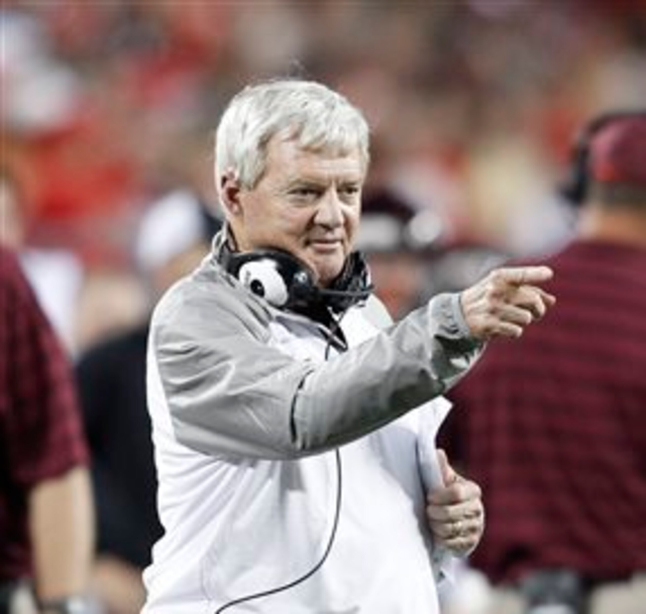 Virginia Tech coach Frank Beamer