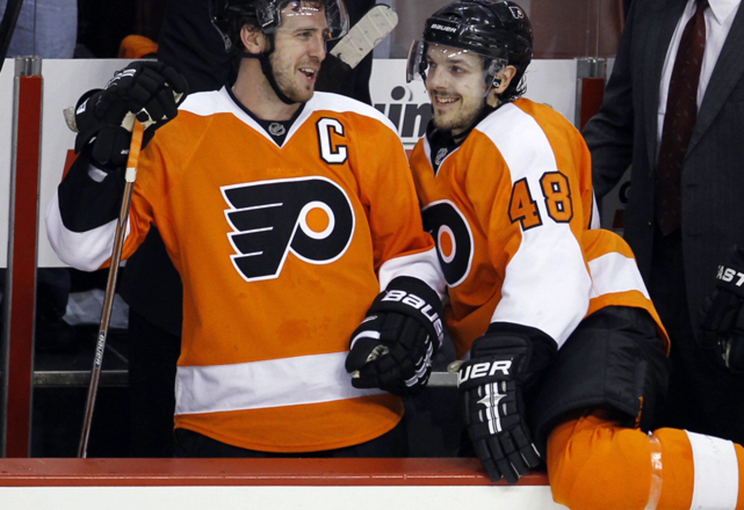 Mike Richards was captain during the Flyers' 2010 run to the Stanley Cup Final.