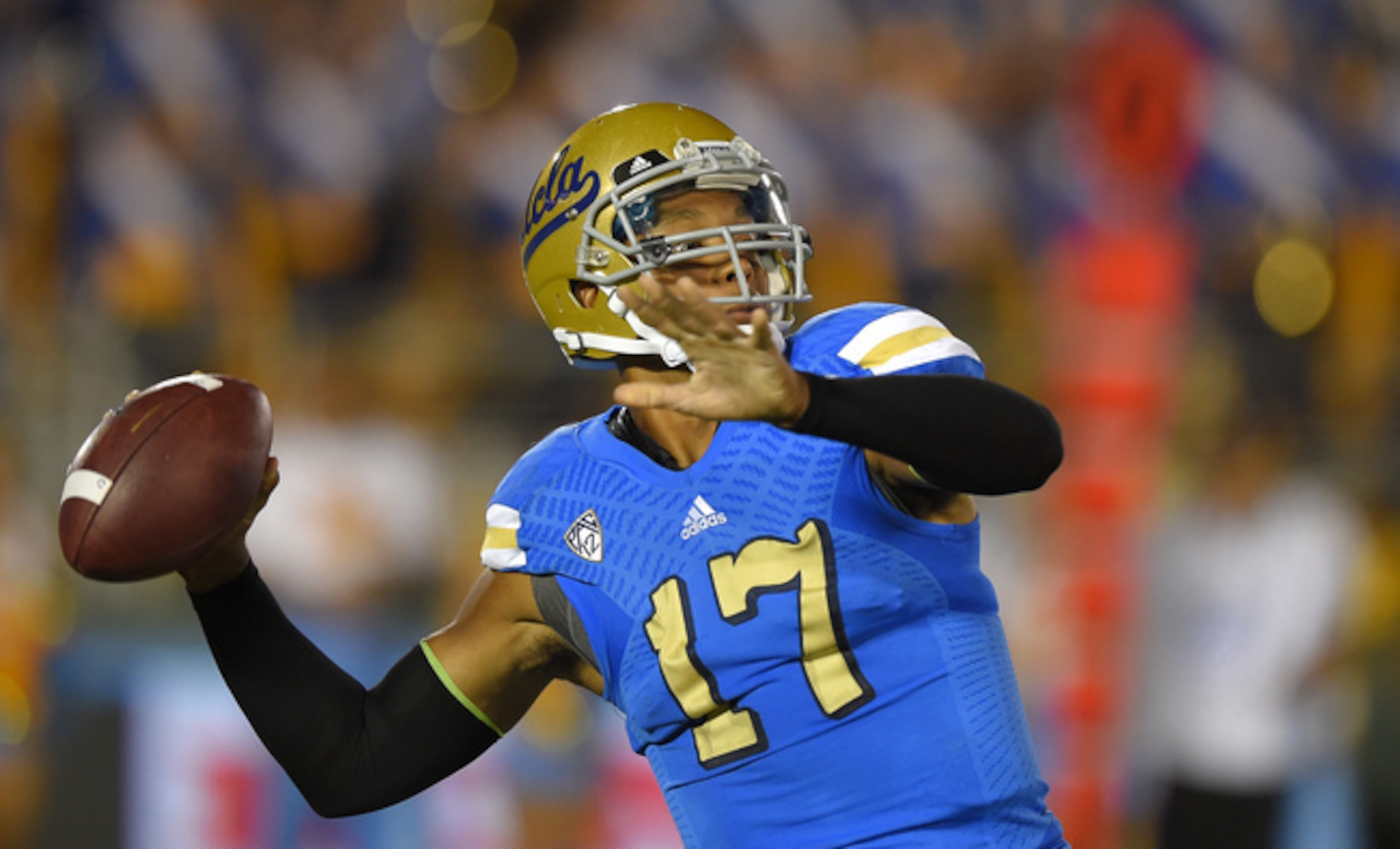 Brett Hundley and UCLA face a neutral-site test this week against Texas.