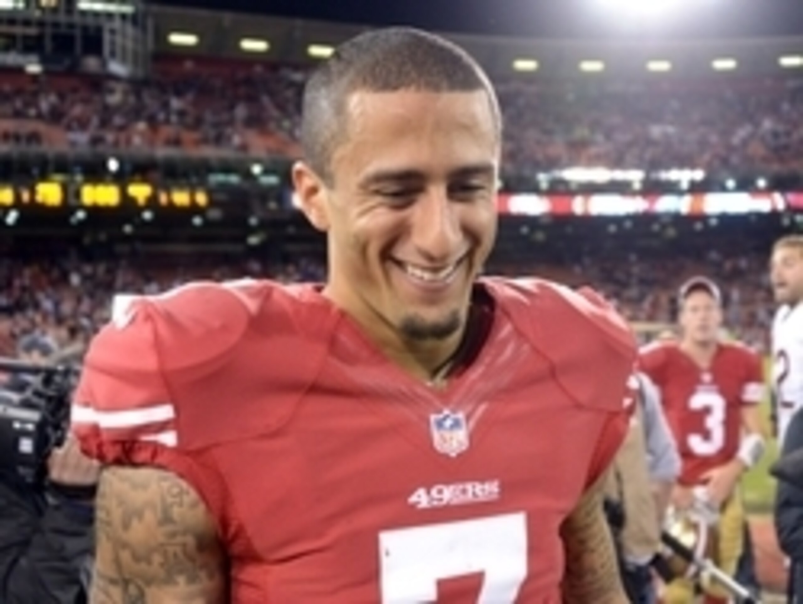 Colin Kaepernick will once again look to upend Chicago at home.
