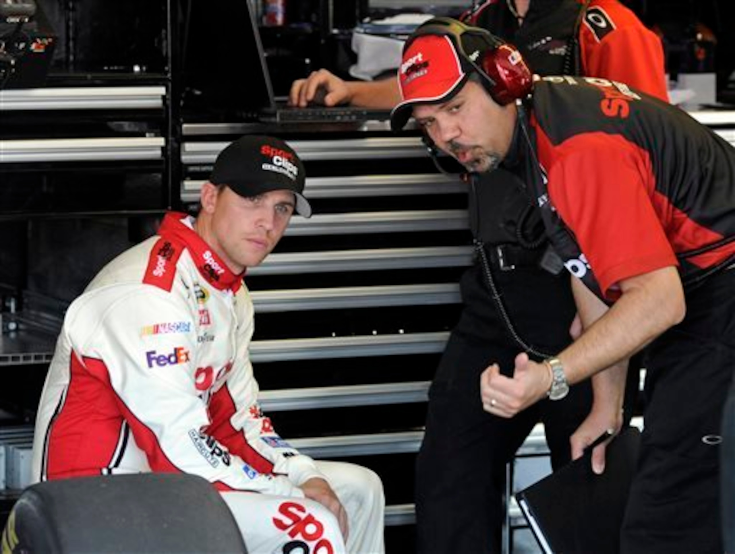 Darian Grubb (right), now Denny Hamlin's crew chief, won the 2011 title under unusual circumstances. Darian Grubb (right), now Denny Hamlin's crew chief, won the 2011 title under unusual circumstances.