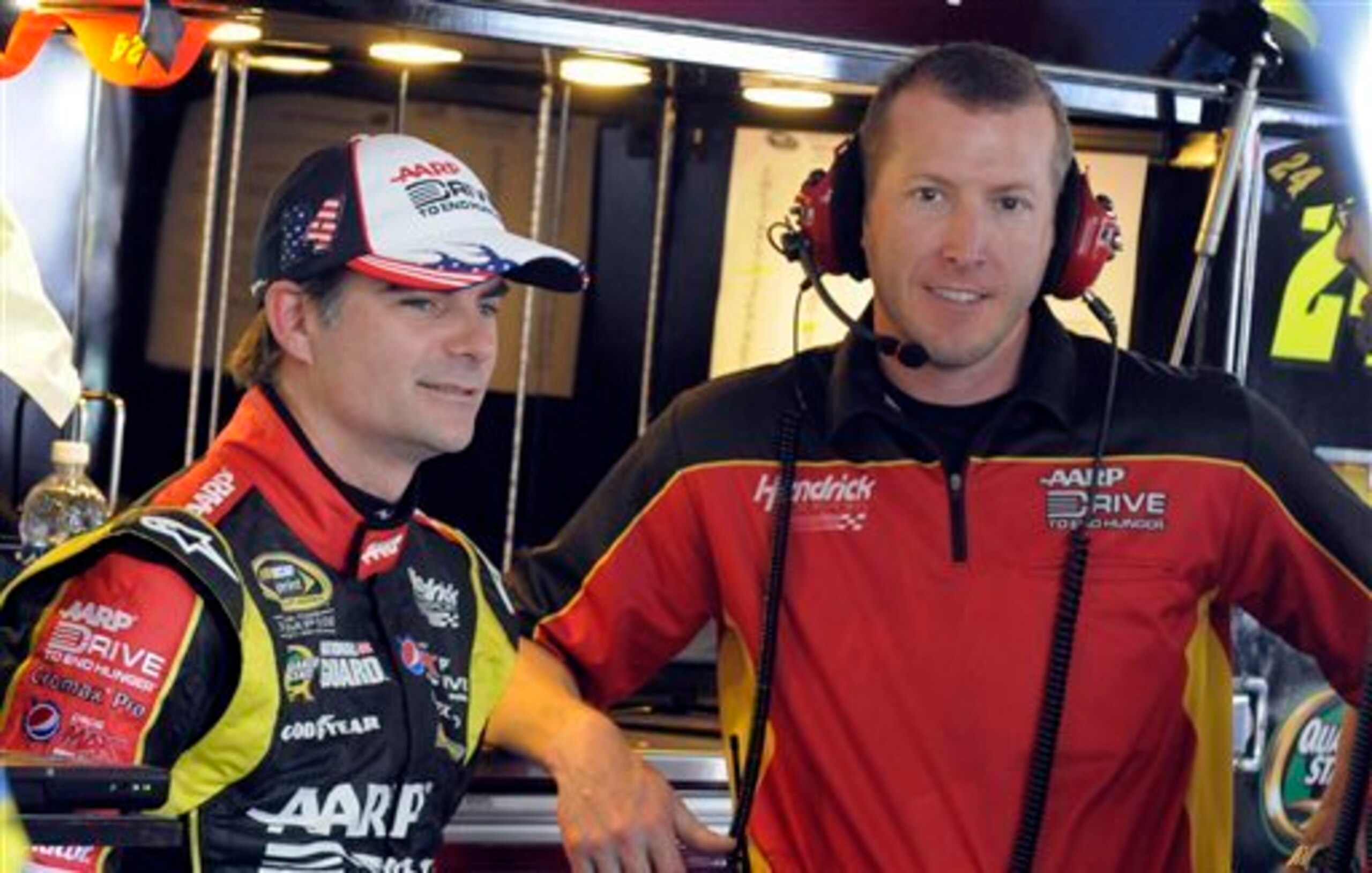 Alan Gustafson (right) has played a huge role in Jeff Gordon's revival. Alan Gustafson (right) has played a huge role in Jeff Gordon's revival.