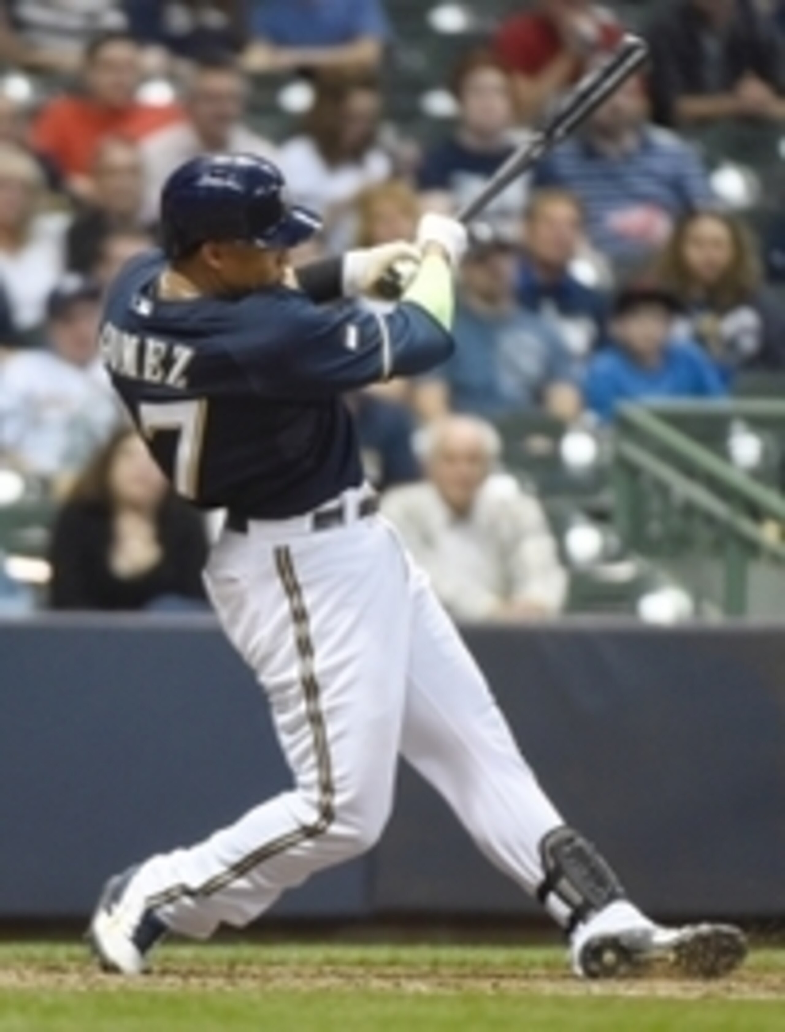 Carlos Gomez leads a potent Milwaukee offense.