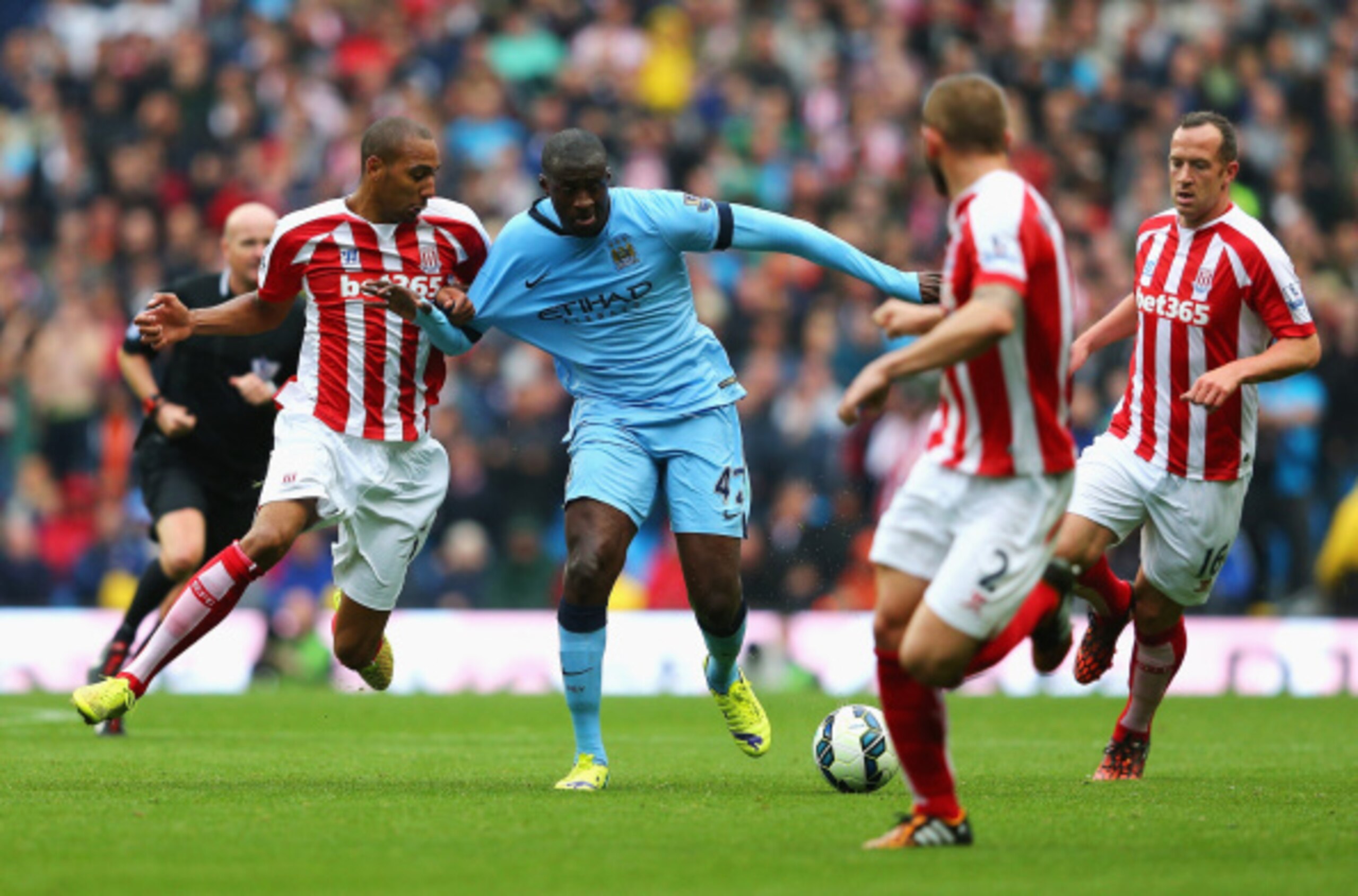 City would prefer to see Toure operate with a bit more open space around him.