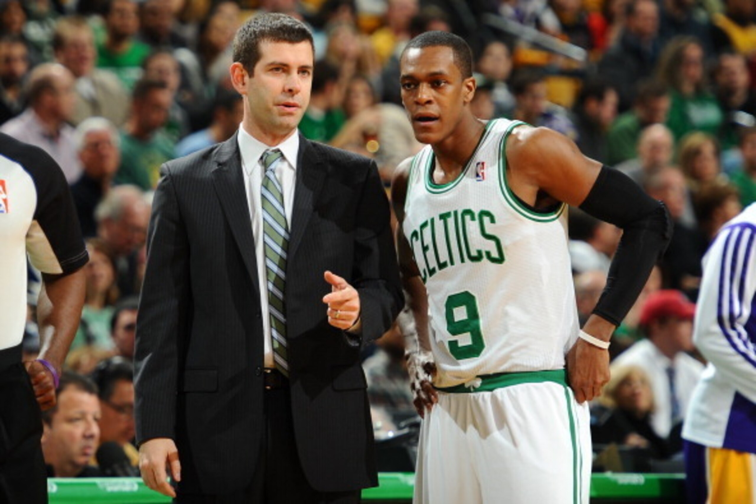 Brad Stevens is in Year 2 but Year 1 with a healthy Rajon Rondo.