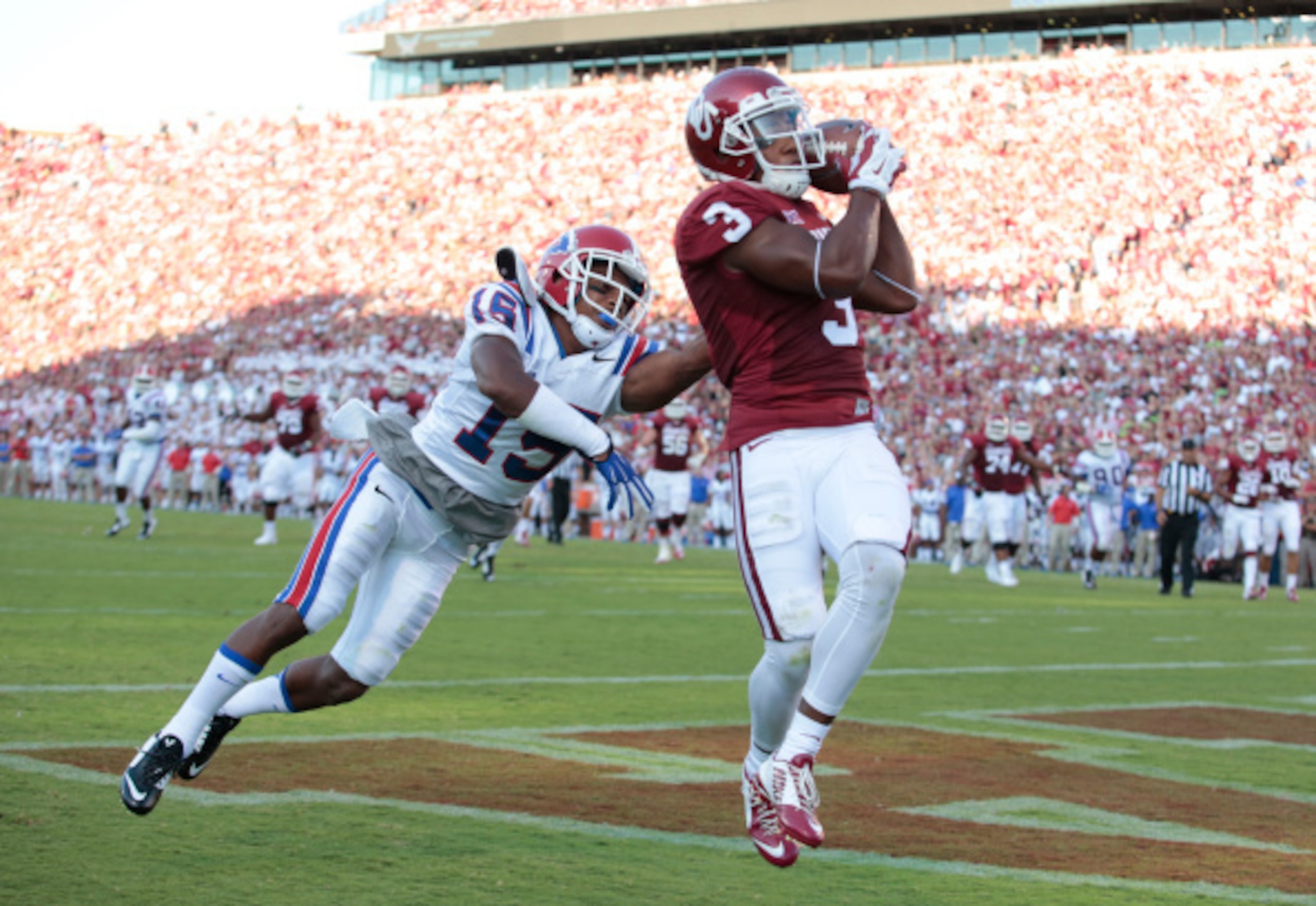 Oklahoma junior wide receiver Sterling Shepard against Louisiana Tech on Aug. 30.