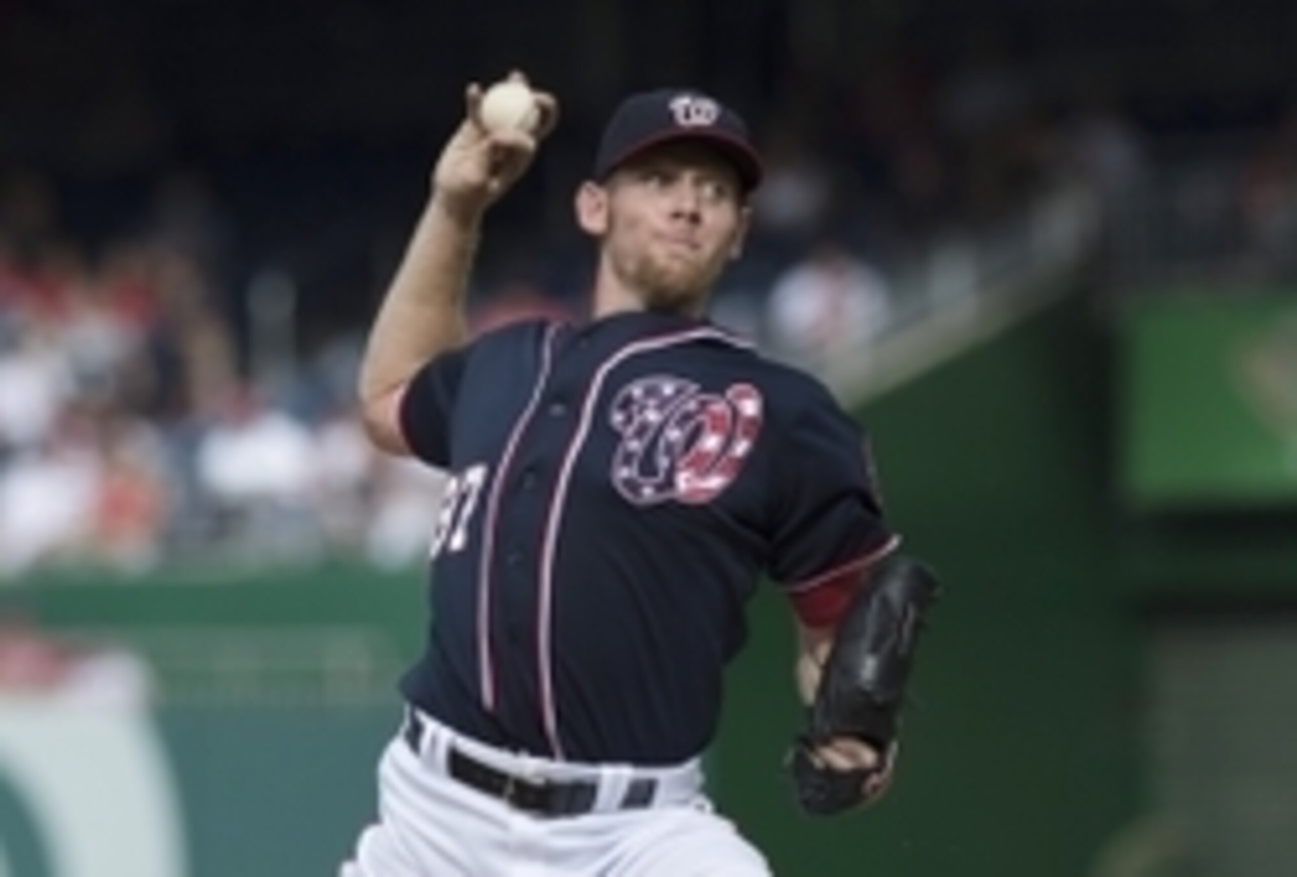 Stephen Strasburg leads the league with 223 strikeouts.
