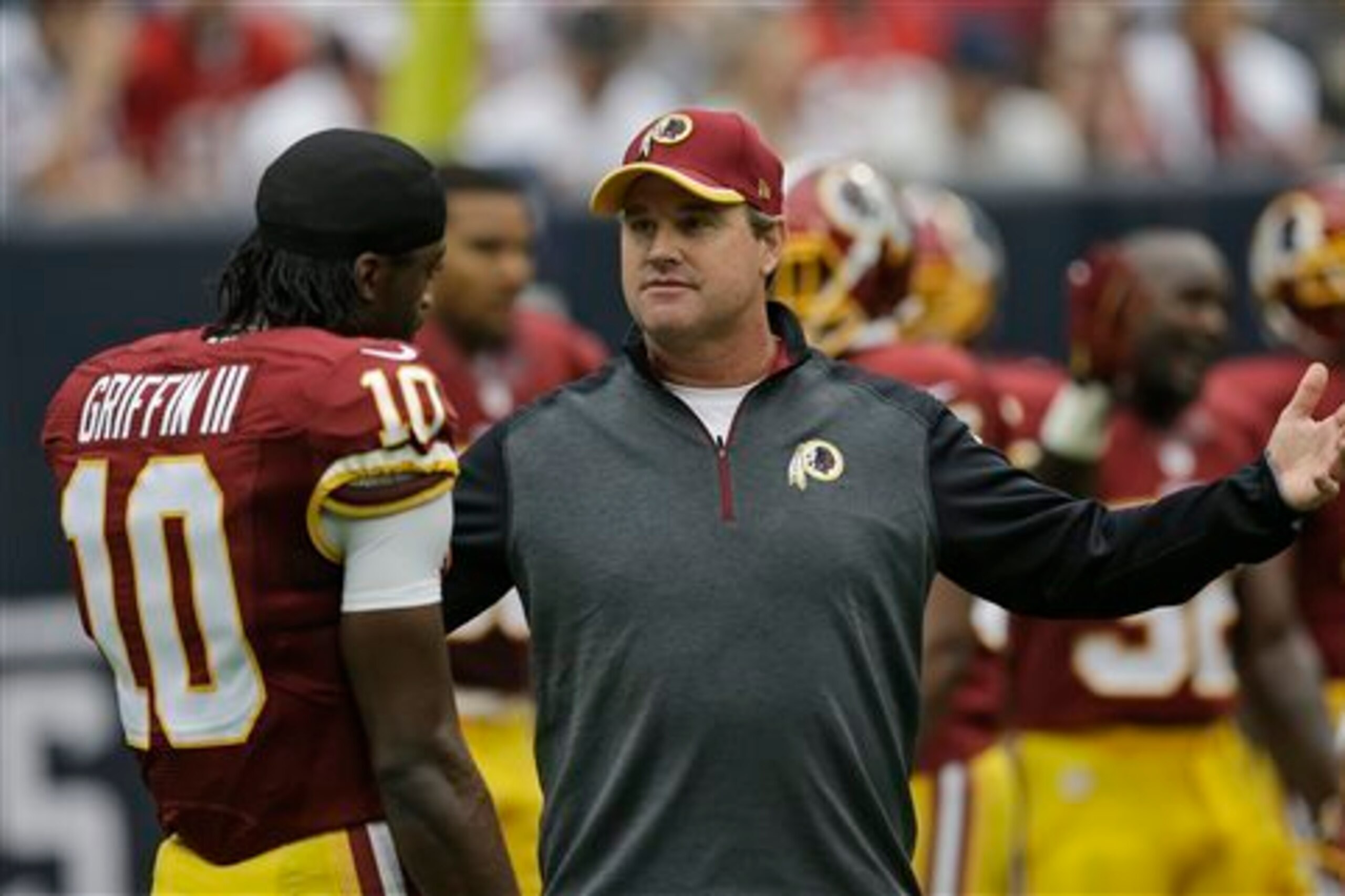 Jay Gruden and Robert Griffin III need to marshal the offense into an effective unit.