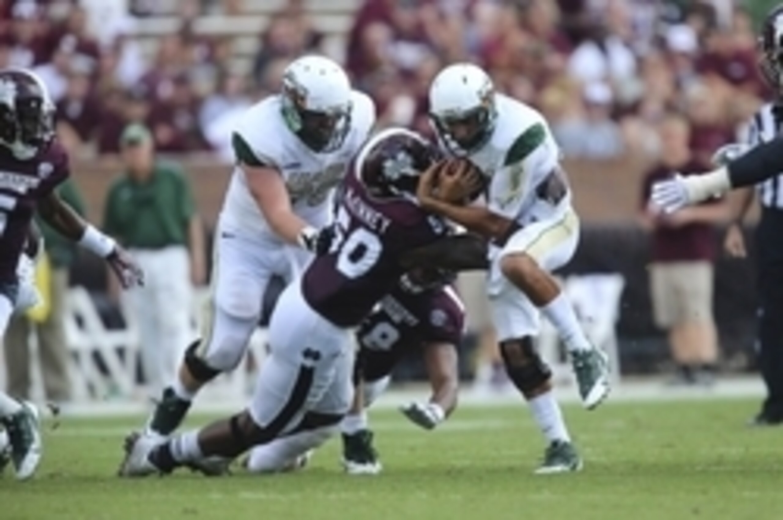 Mississippi State Benardrick McKinney disrupts a play against UAB. Mississippi State Benardrick McKinney disrupts a play against UAB.