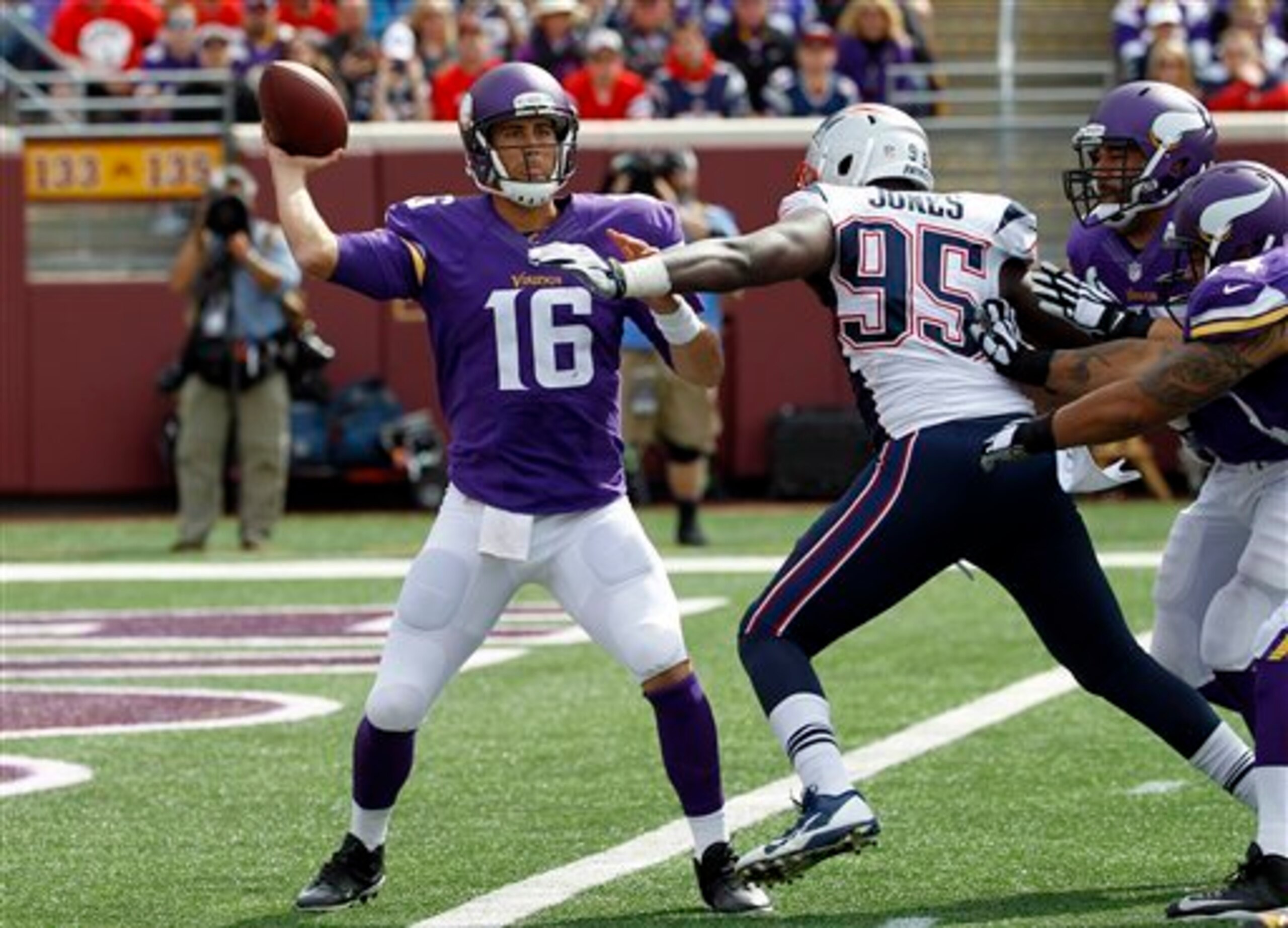Minnesota Vikings QB Matt Cassel