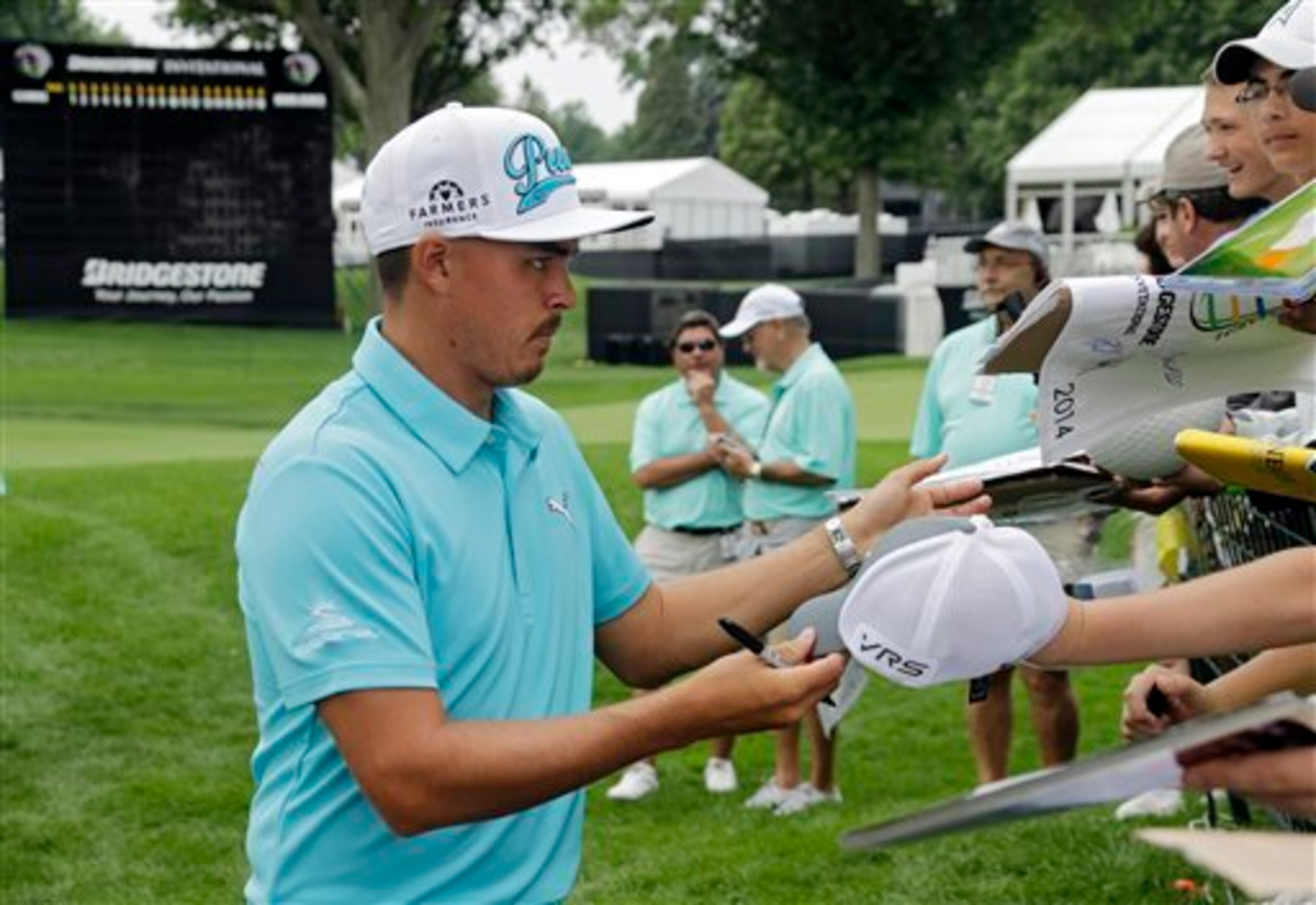 Rickie Fowler is very popular with fans. Just wait until he wins a major.
