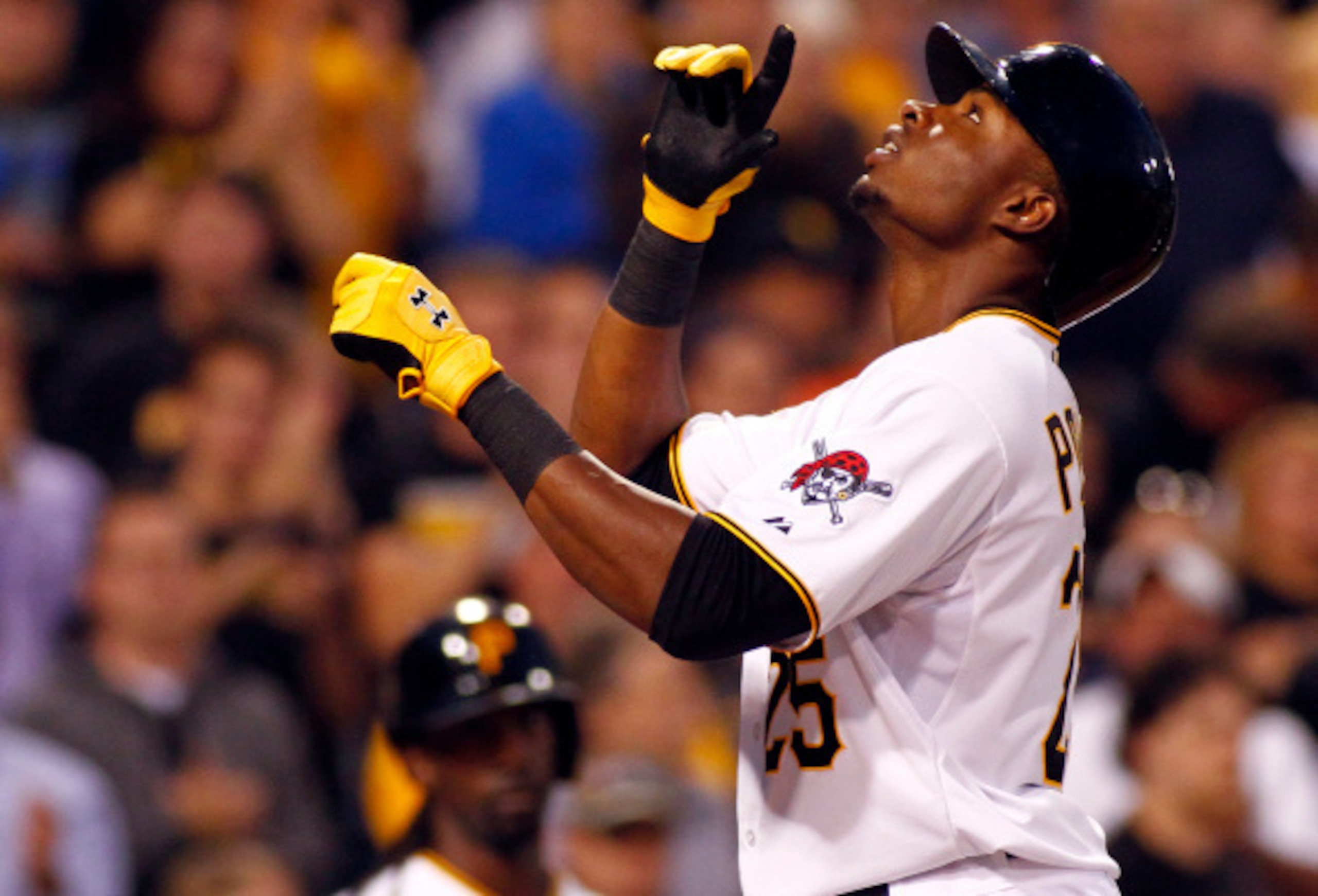Pirates right fielder Gregory Polanco. Pirates right fielder Gregory Polanco.