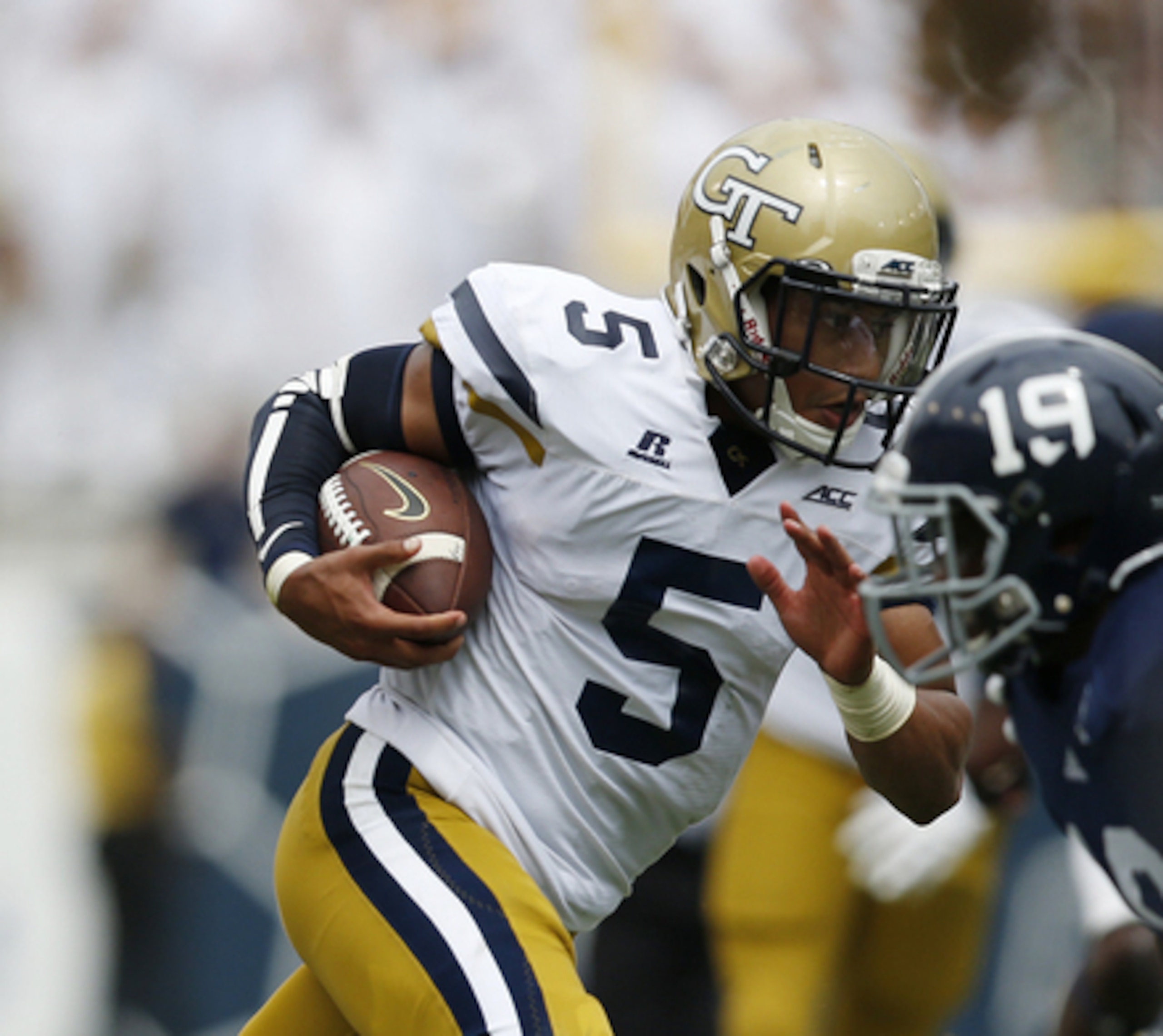 Georgia Tech quarterback Justin Thomas