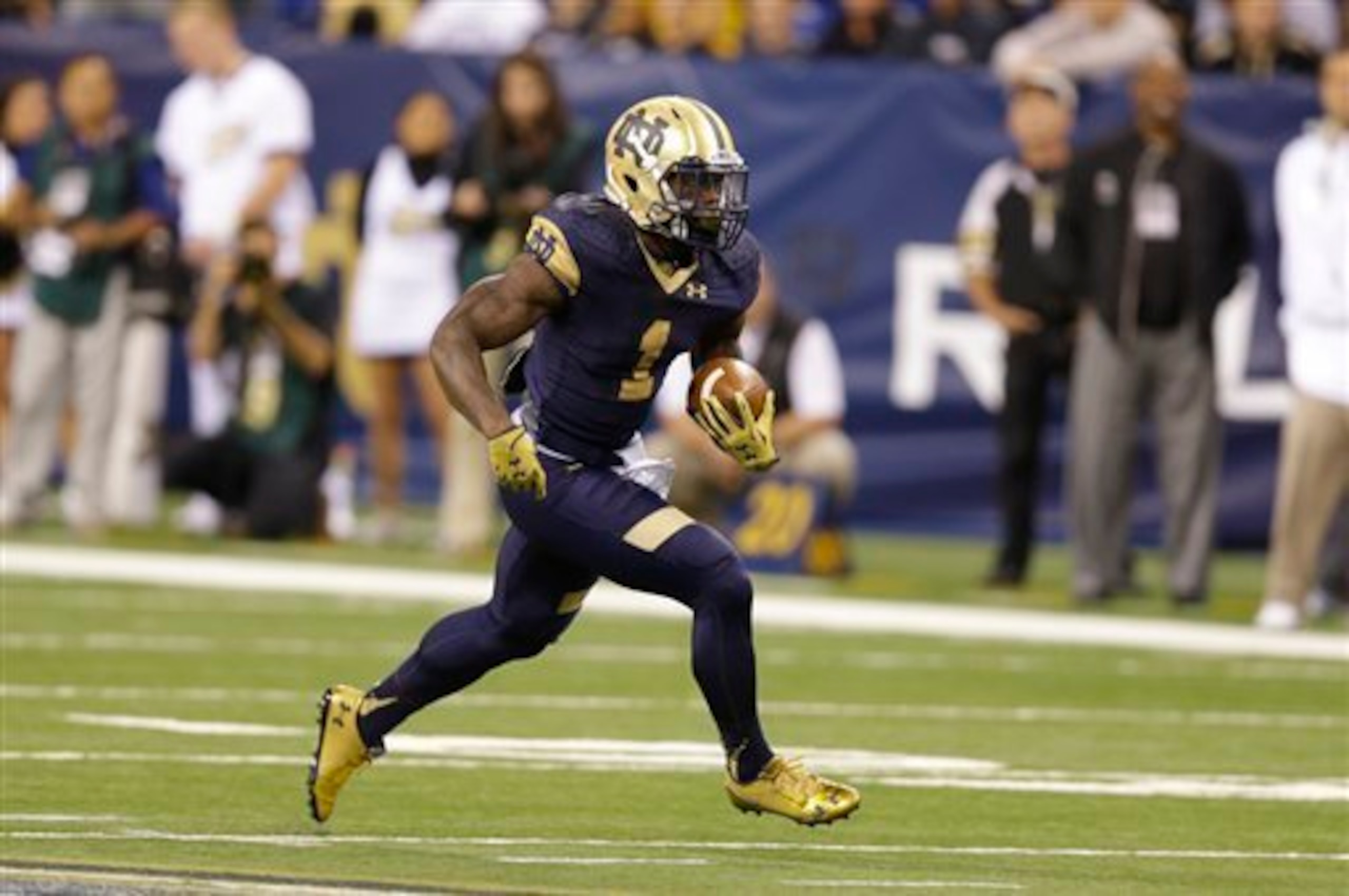 Greg Bryant is a key part of Notre Dame's backfield.