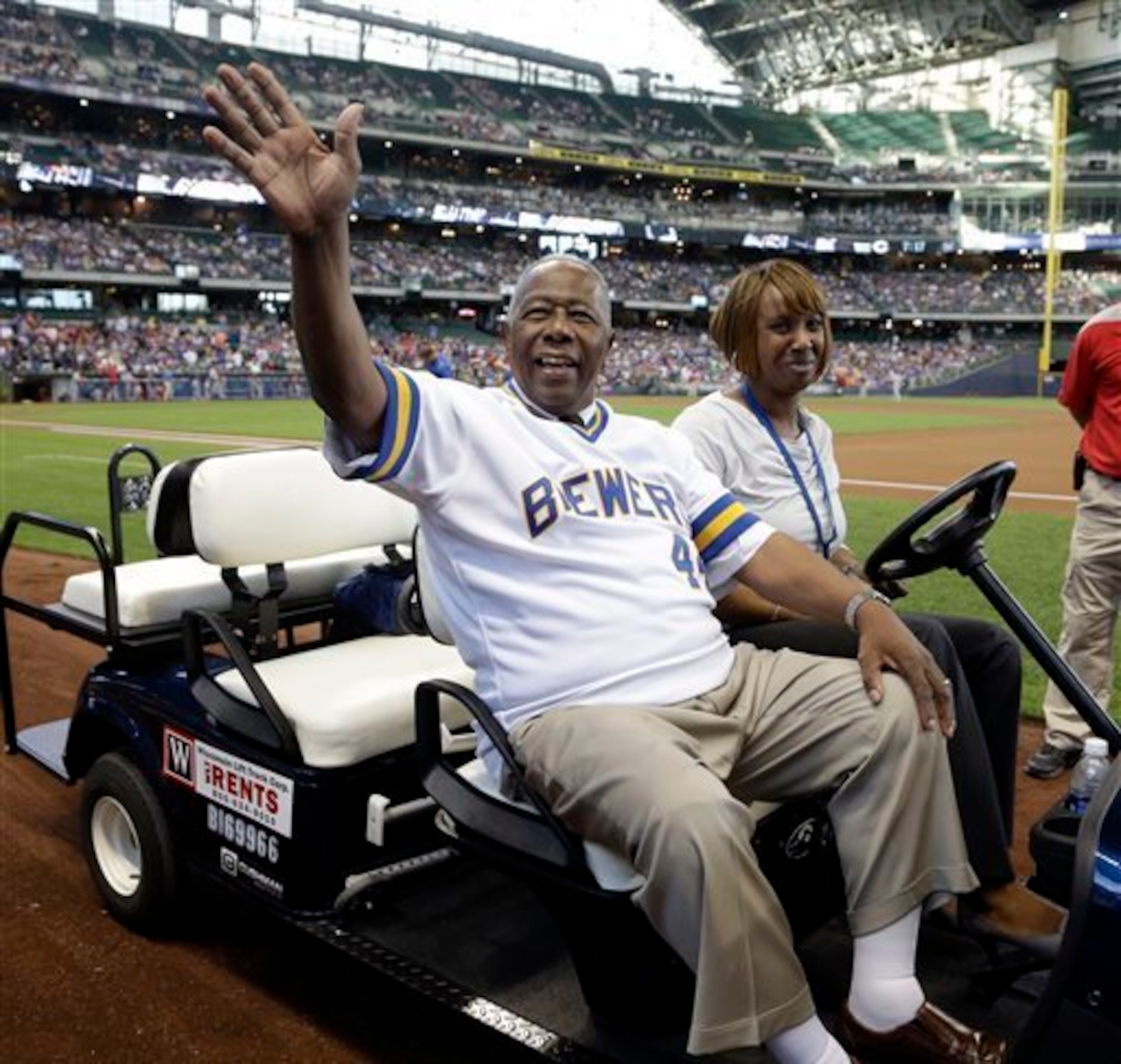 Hank Aaron made the nickname "Hammer" his very own.