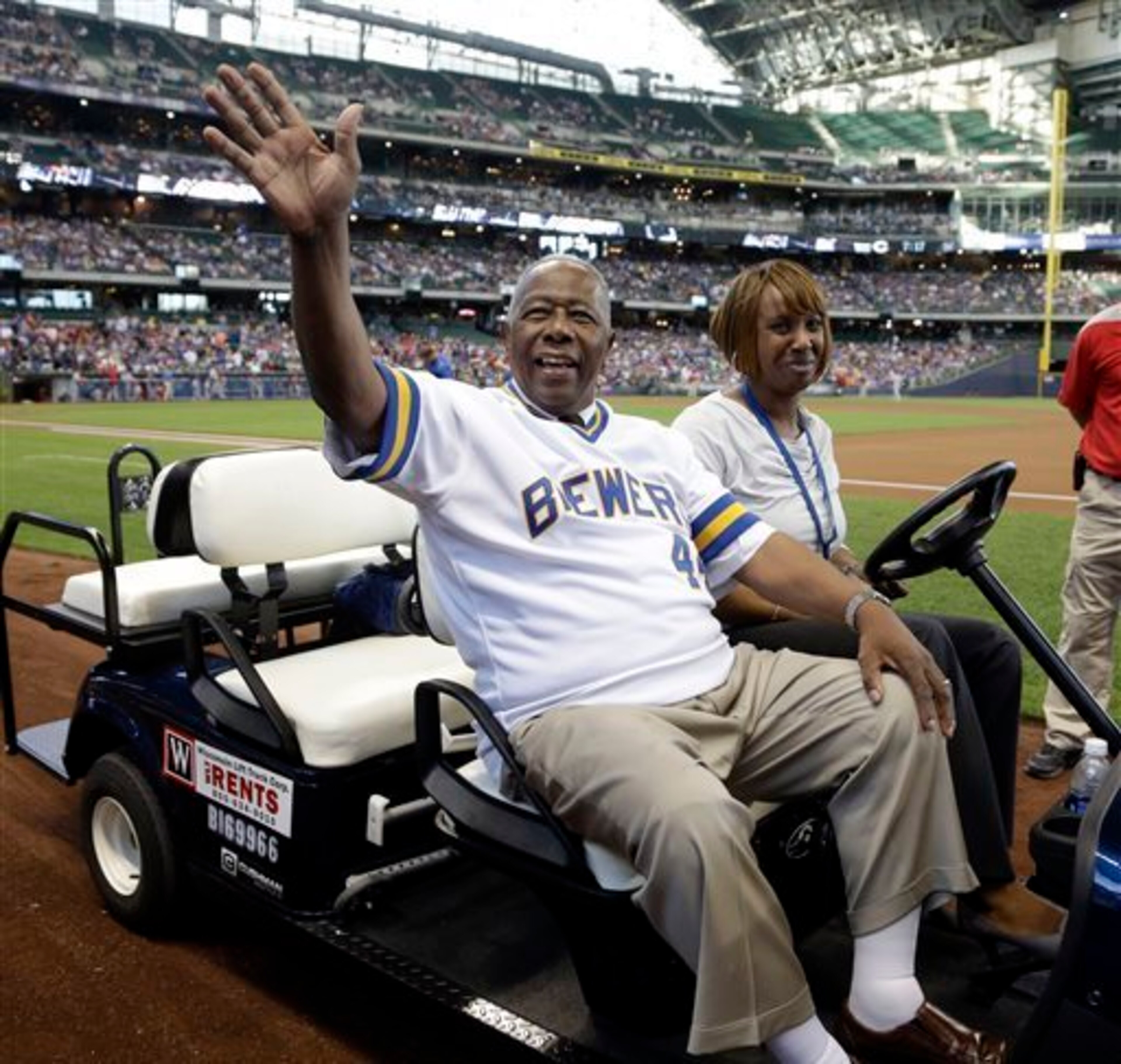 Hank Aaron made the nickname "Hammer" his very own.