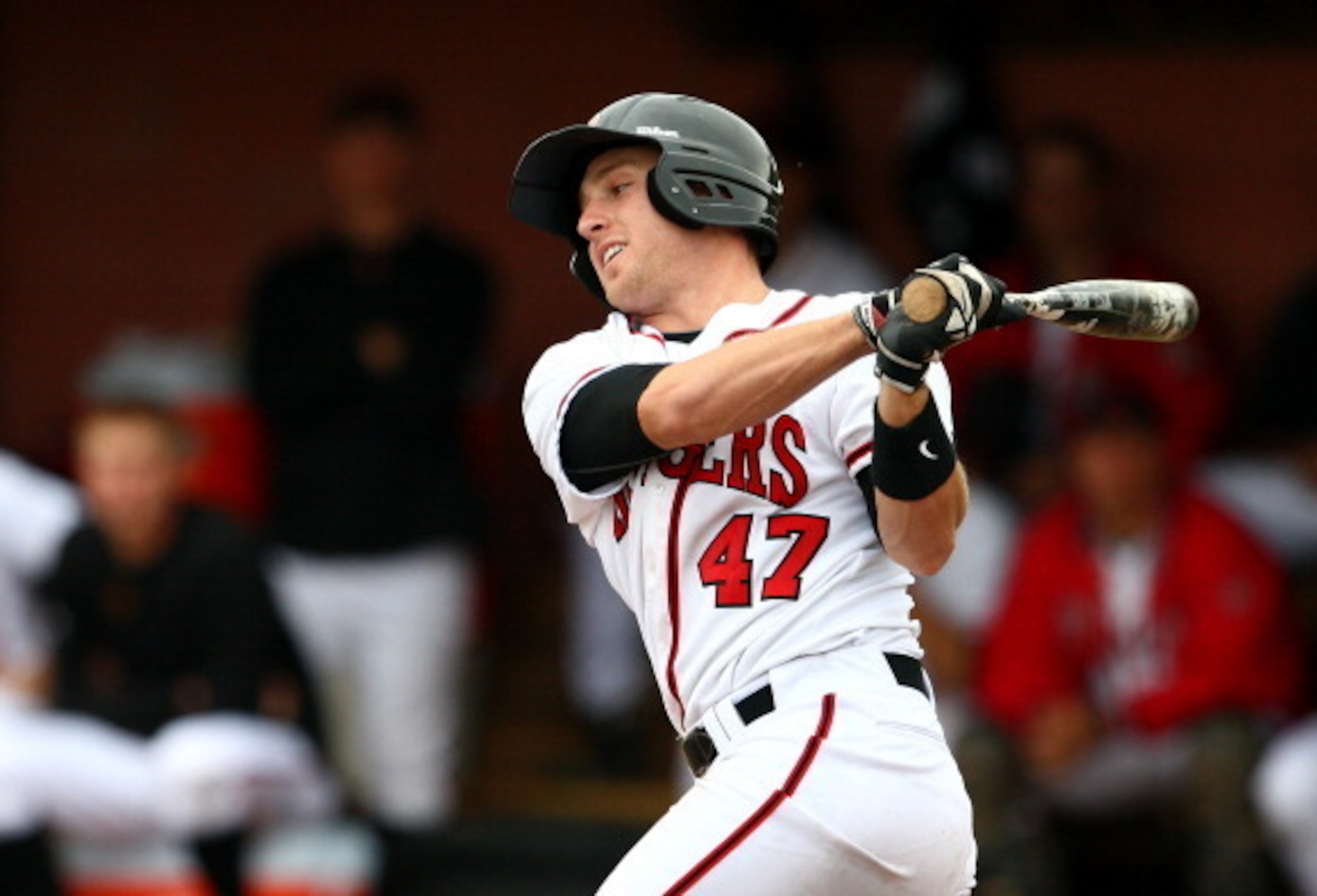Kivlehan started his baseball career late at Rutgers, but his hitting skills are coming around nicely.