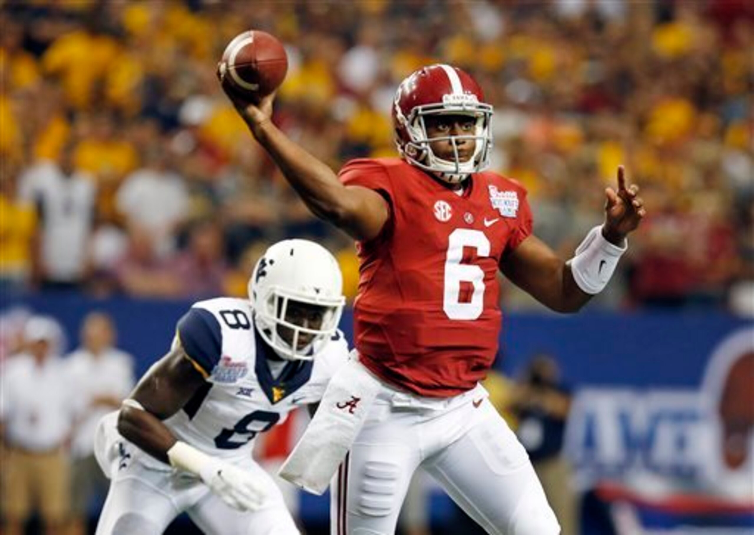 Blake Sims has seized the reins as Alabama's starting quarterback.