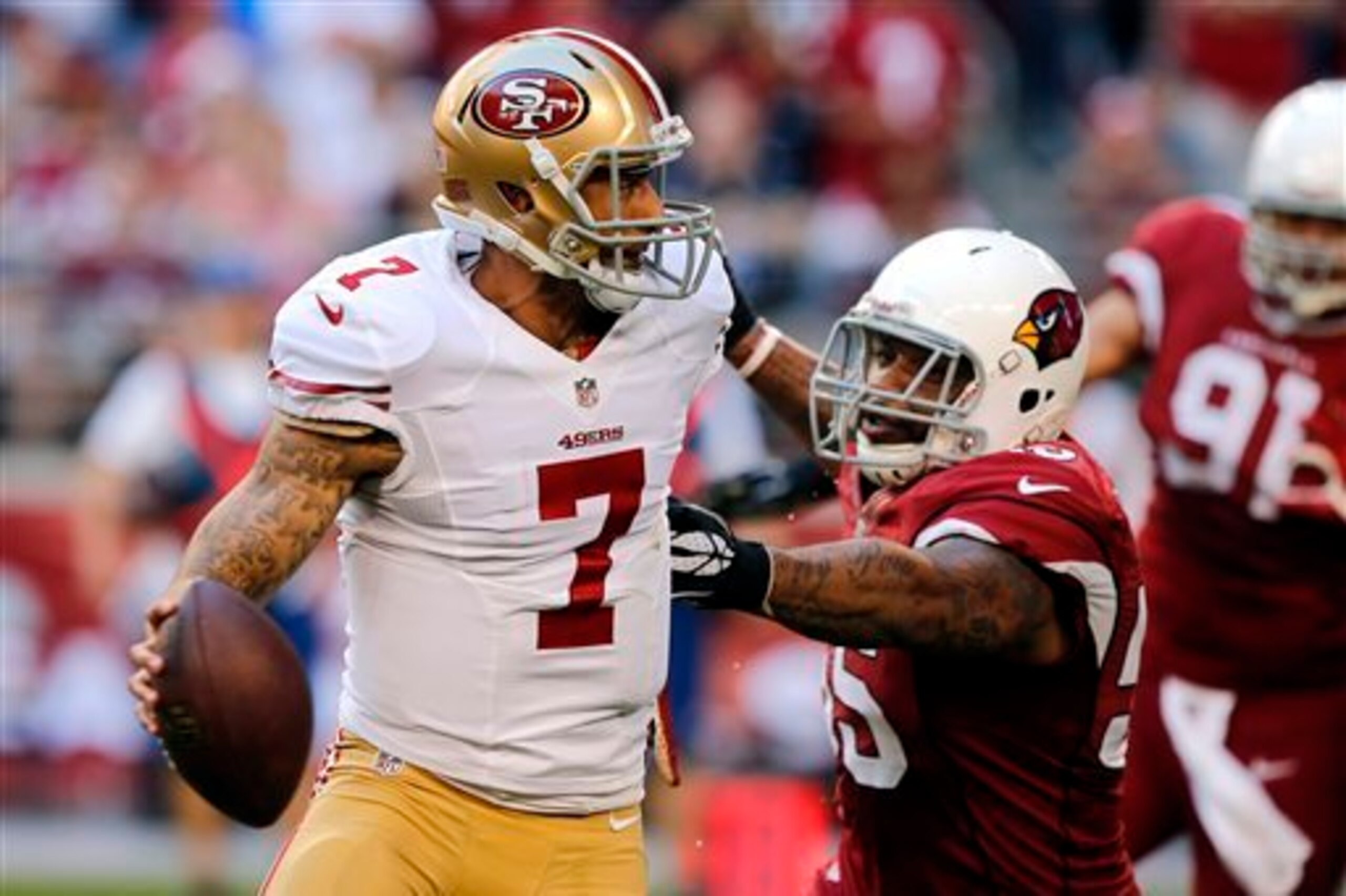 Colin Kaepernick and the 49ers will look to rebound against the Arizona Cardinals in Week 3.