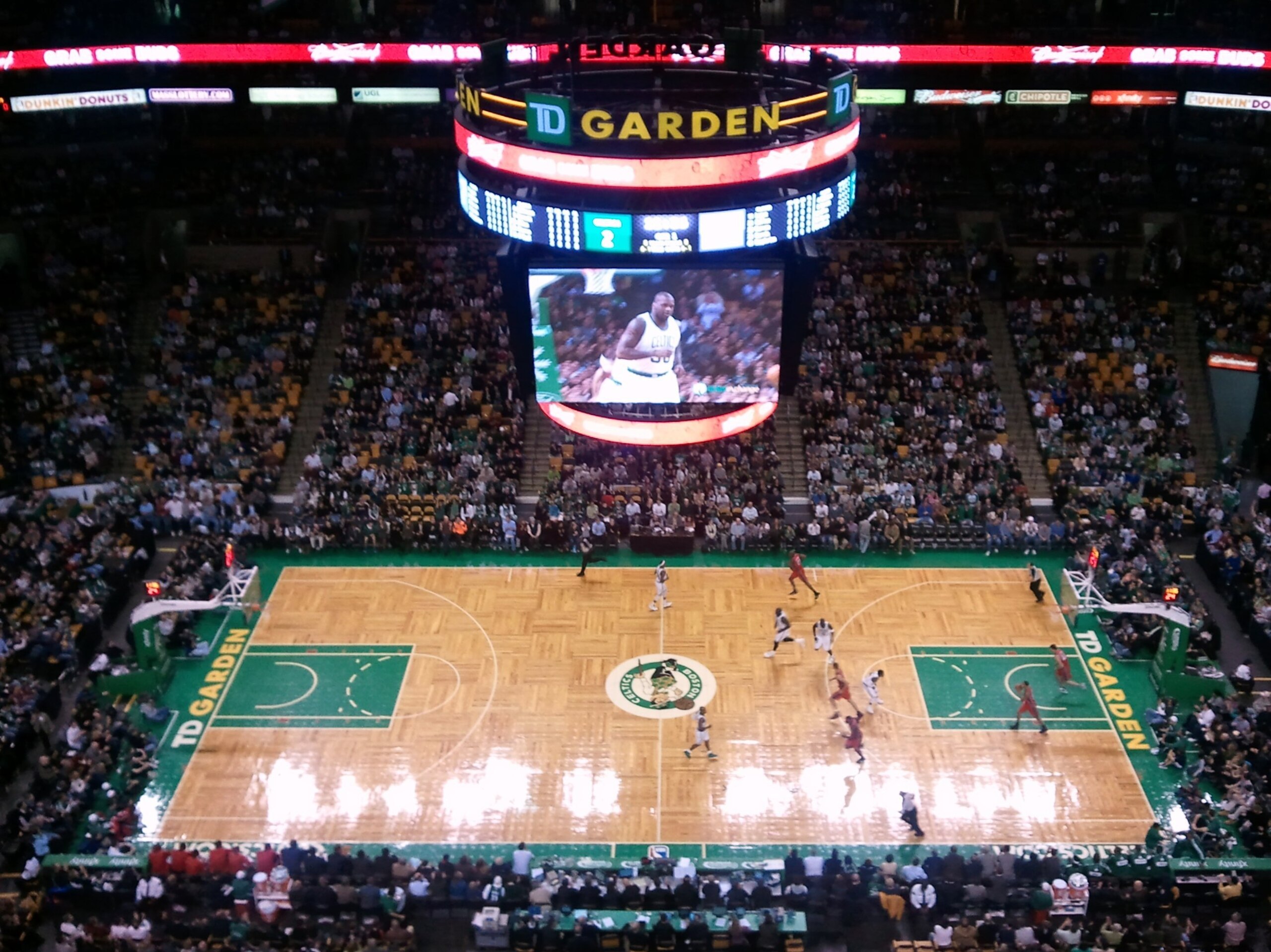 Boston's floor is the best in the NBA.
