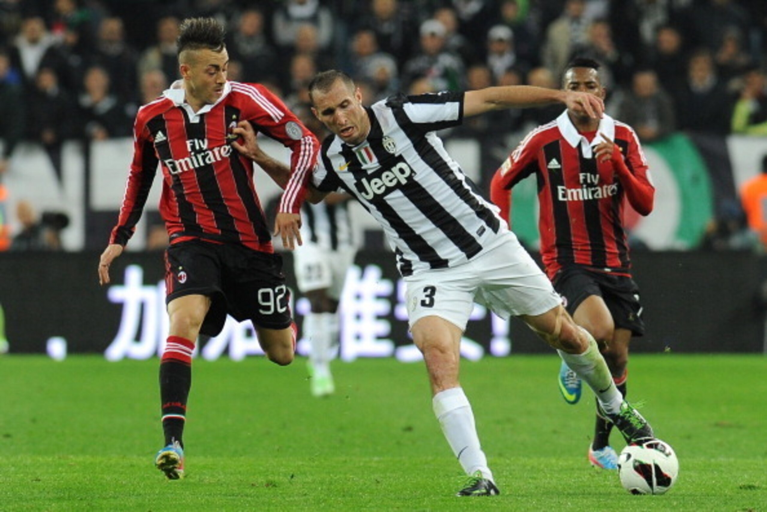 Chiellini has finally returned to competition.