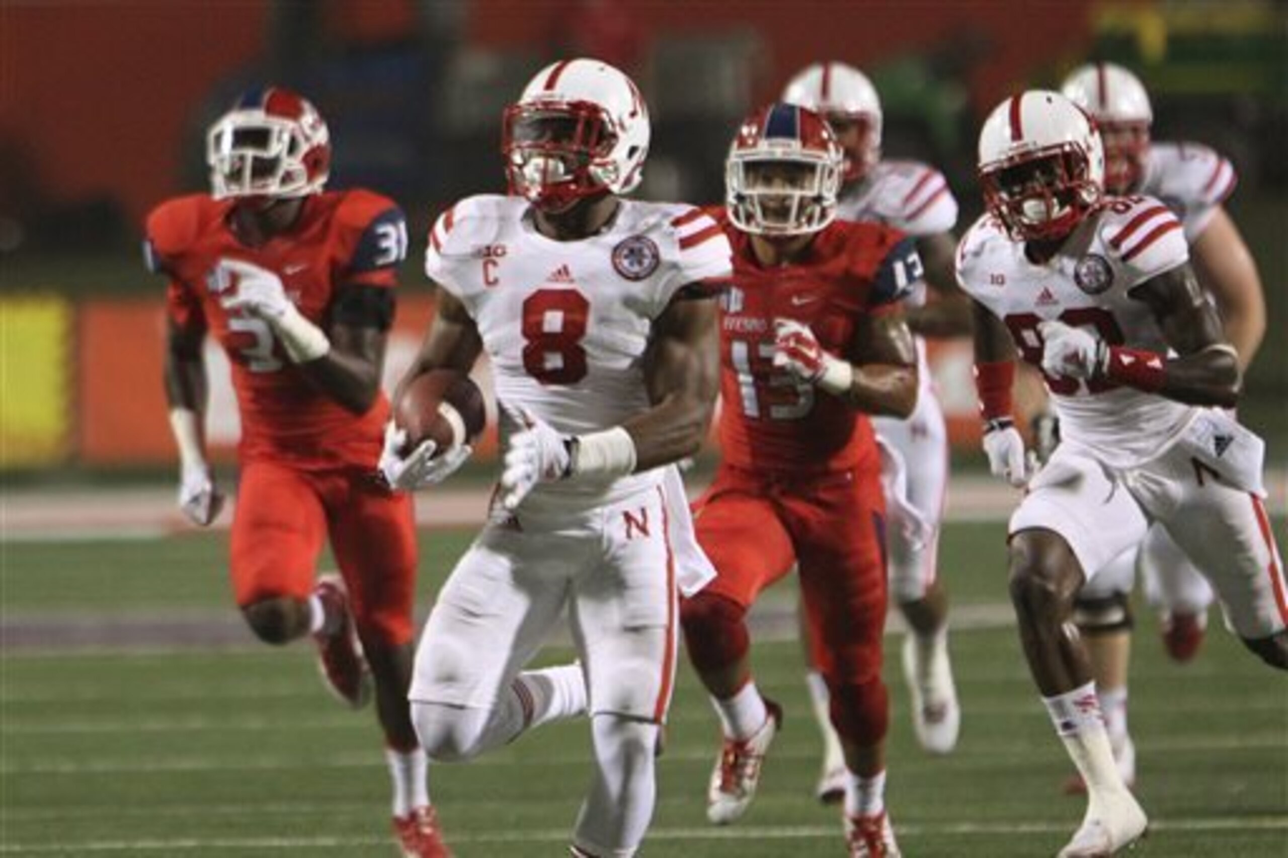 Nebraska tailback Ameer Abdullah will be a handful for Miami this weekend.