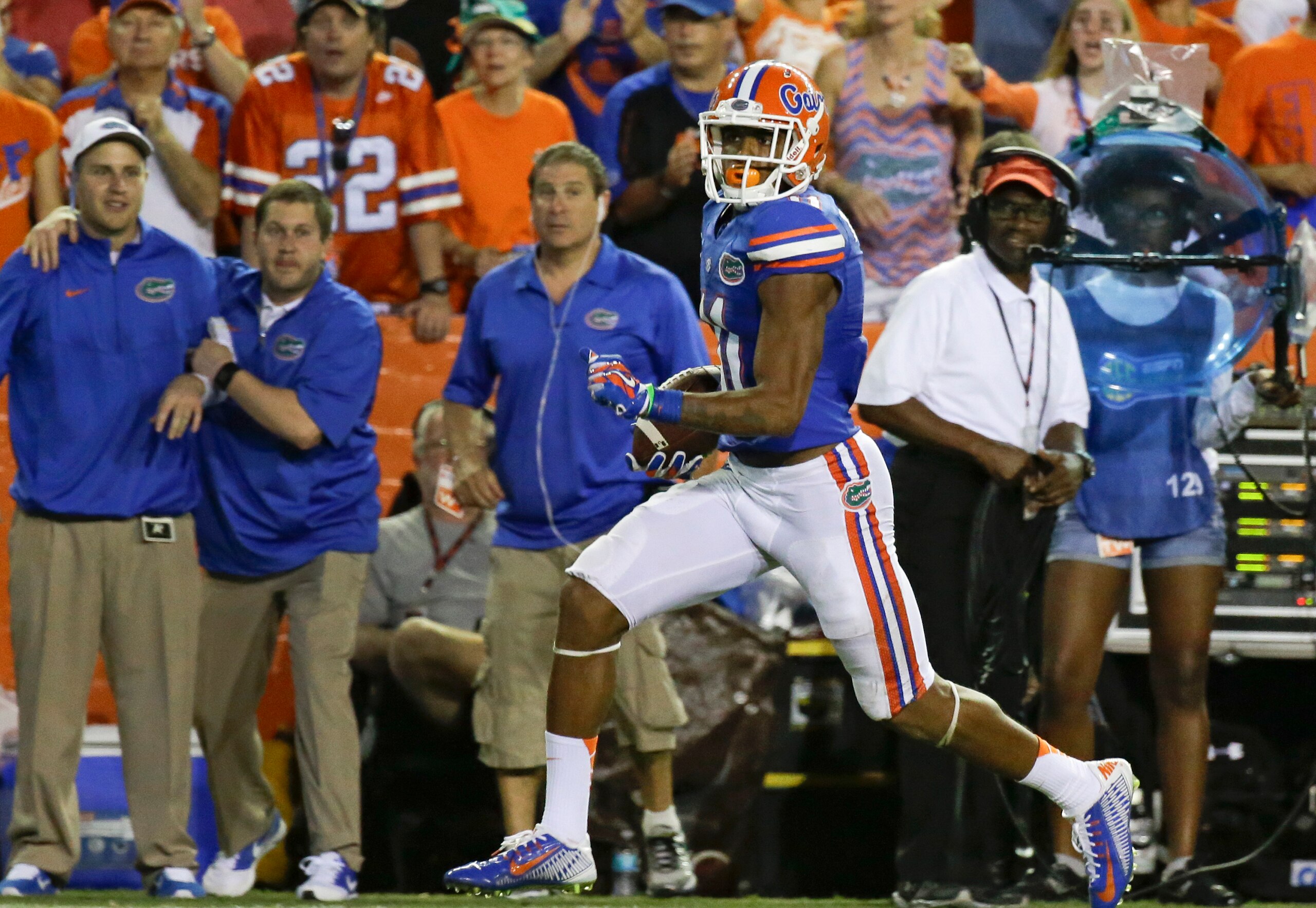 Florida wide receiver Demarcus Robinson is one of the SEC's most prolific wideouts.