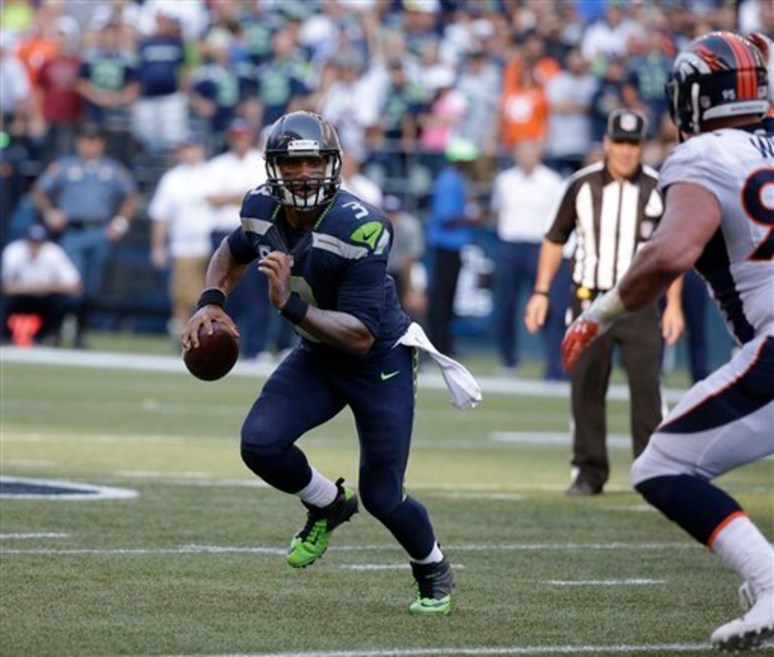 Seahawks QB Russell Wilson