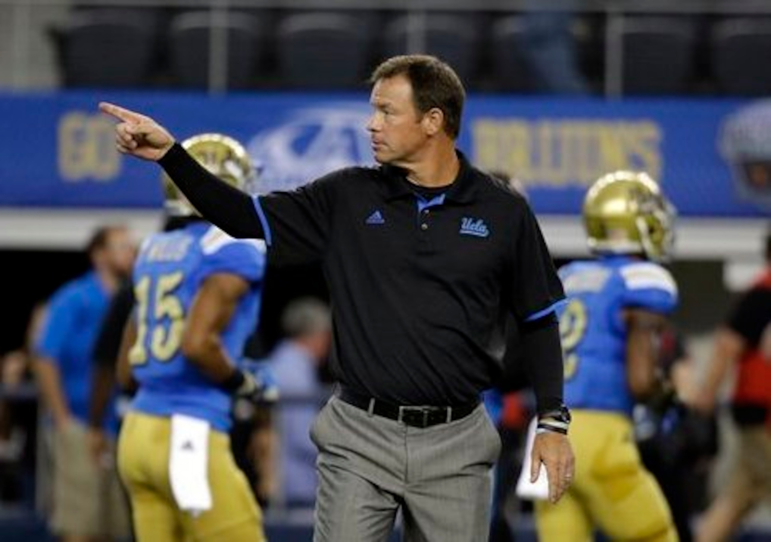 Coach Jim Mora