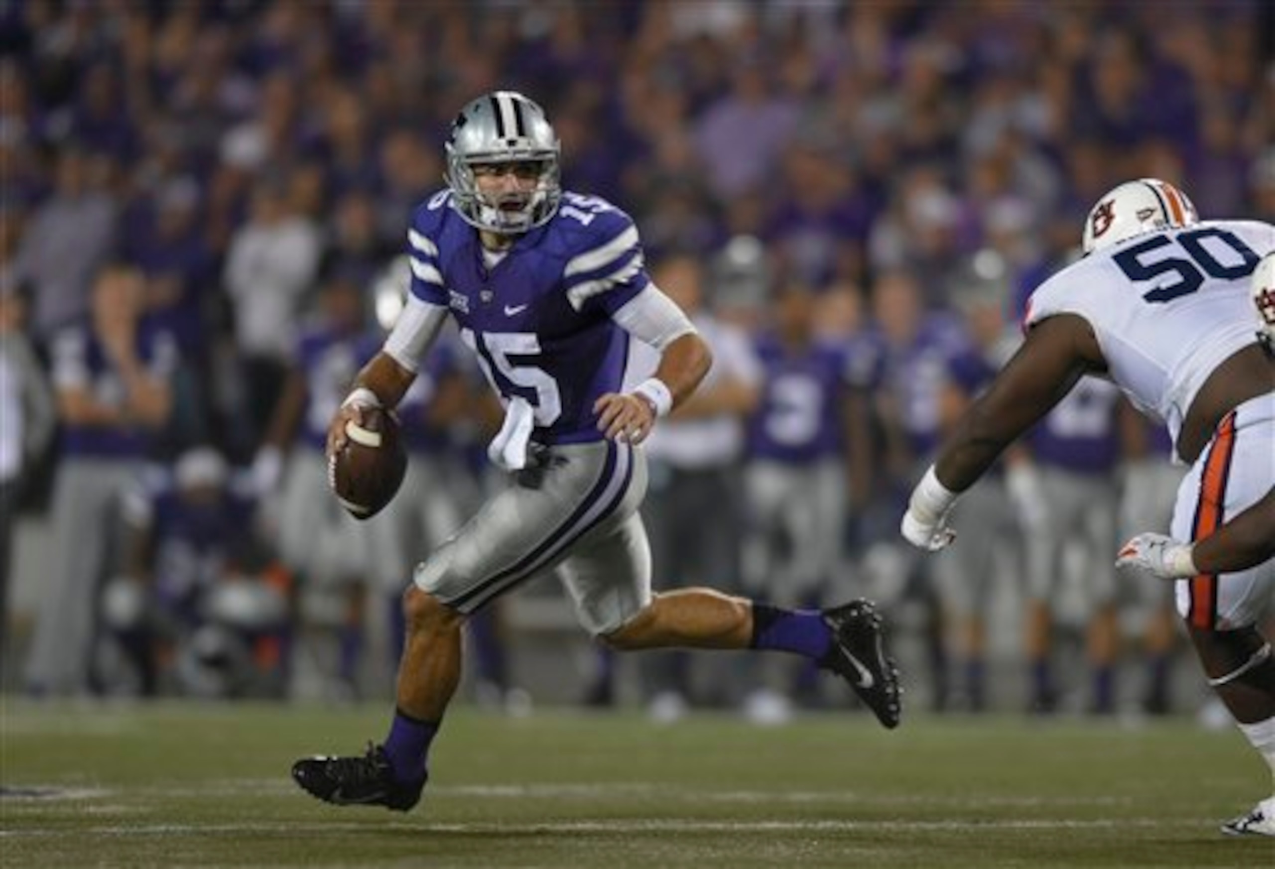 Kansas State quarterback Jake Waters is a versatile talent.