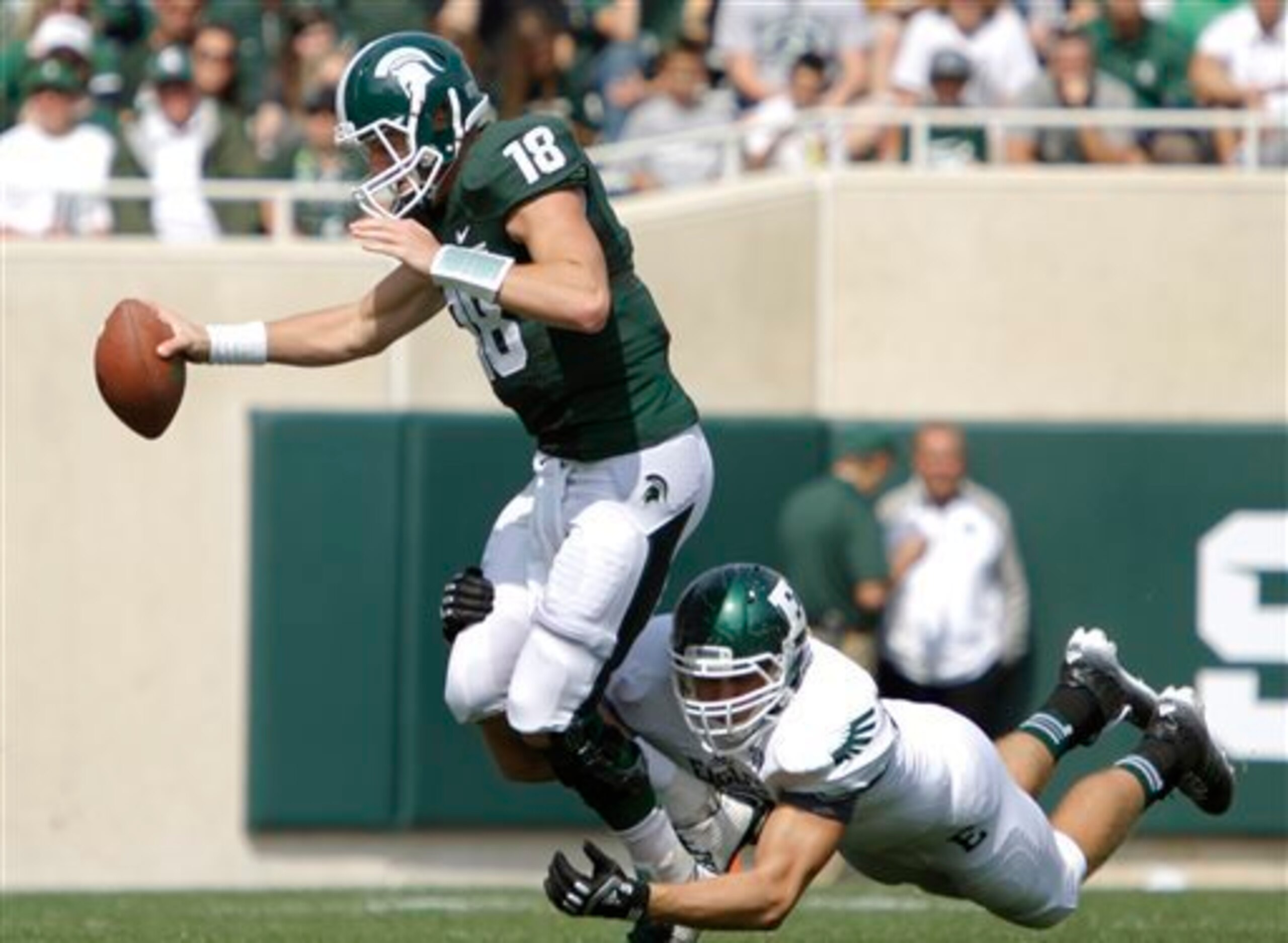 Connor Cook and Michigan State remain College Football Playoff contenders.