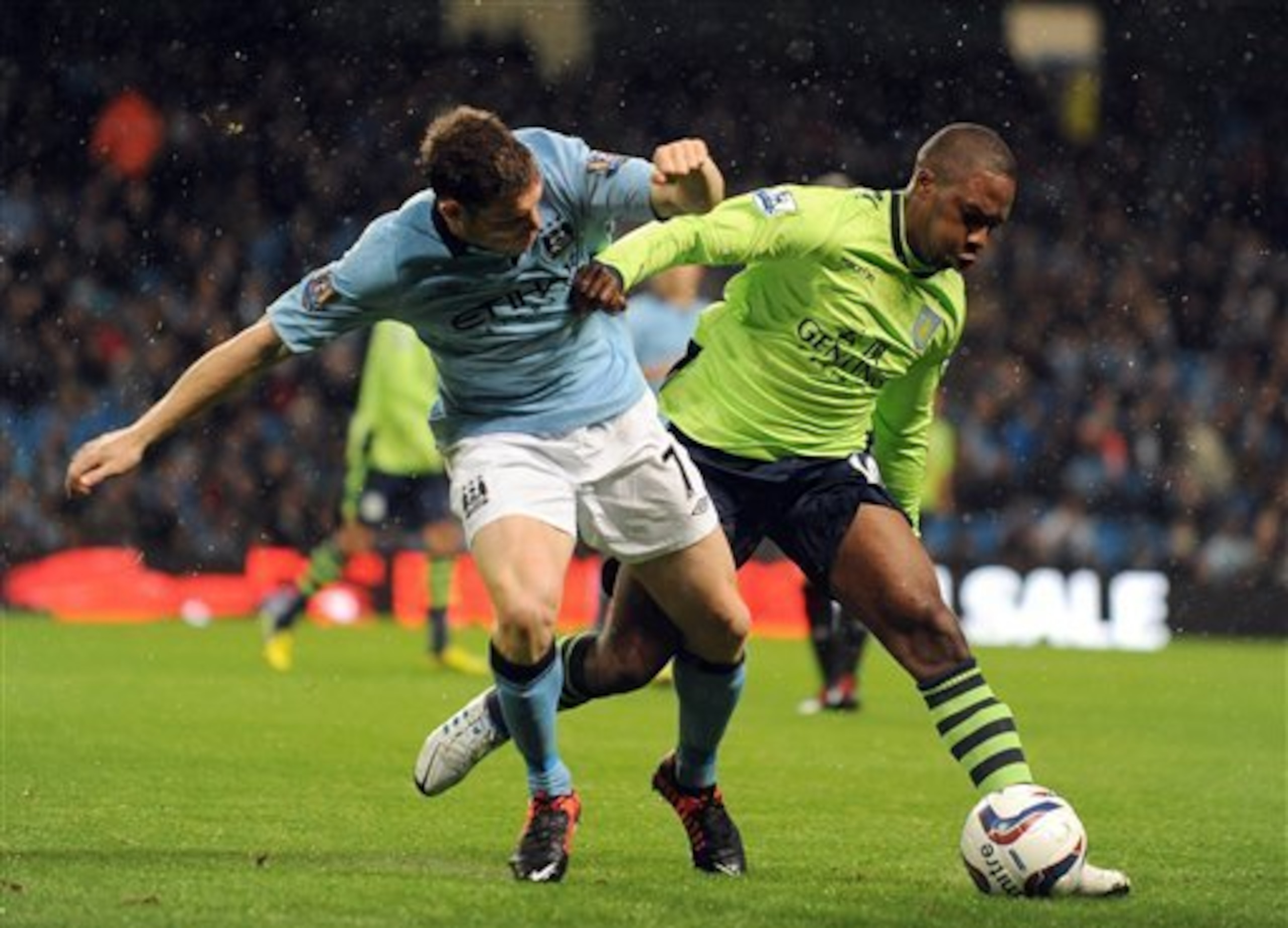 Milner and his teammates bowed out of the 2012-13 Capital One Cup after one match.