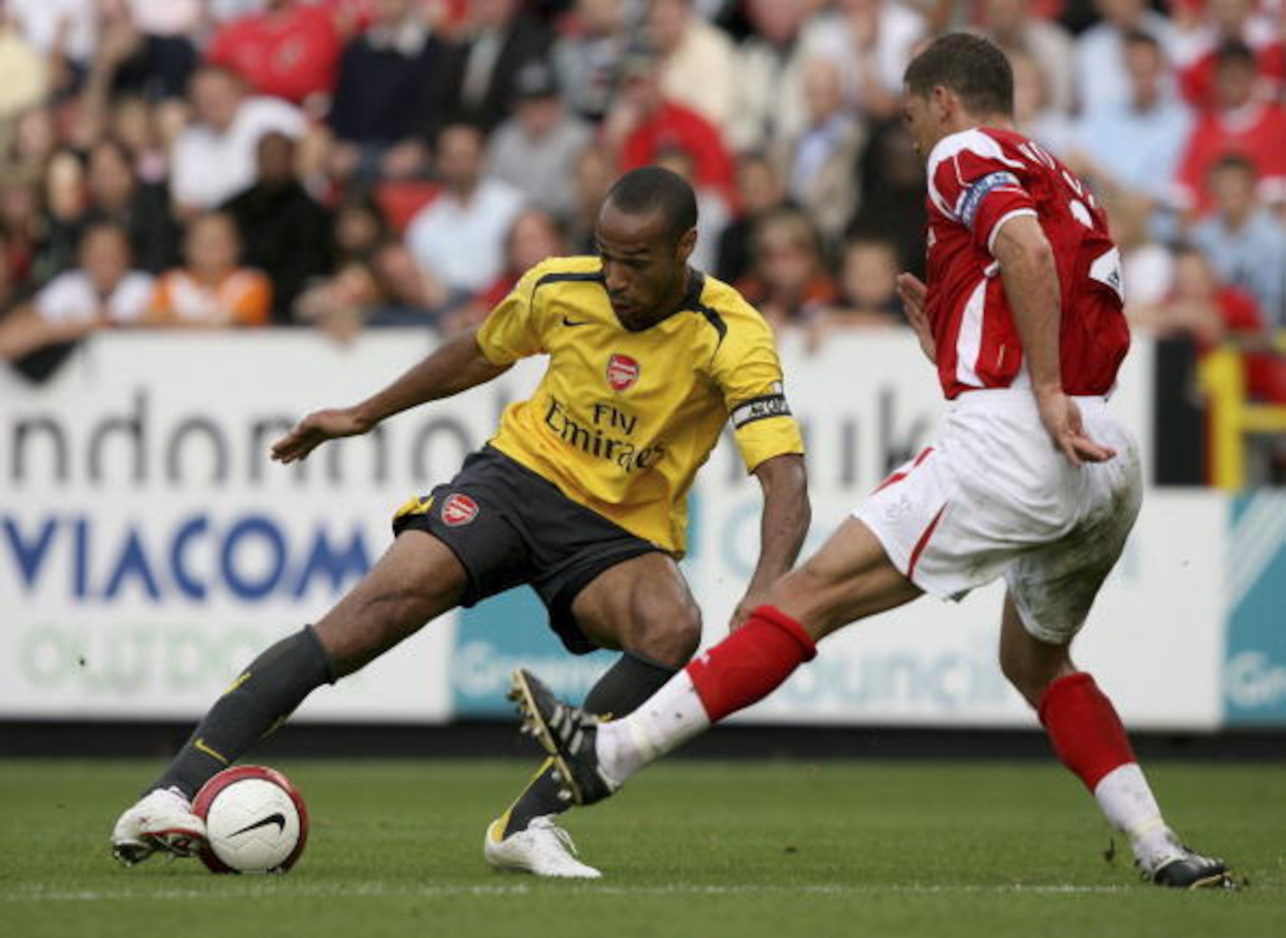 From left-forward to striker: Henry was one of the most accomplished footballers the Premier League has ever seen