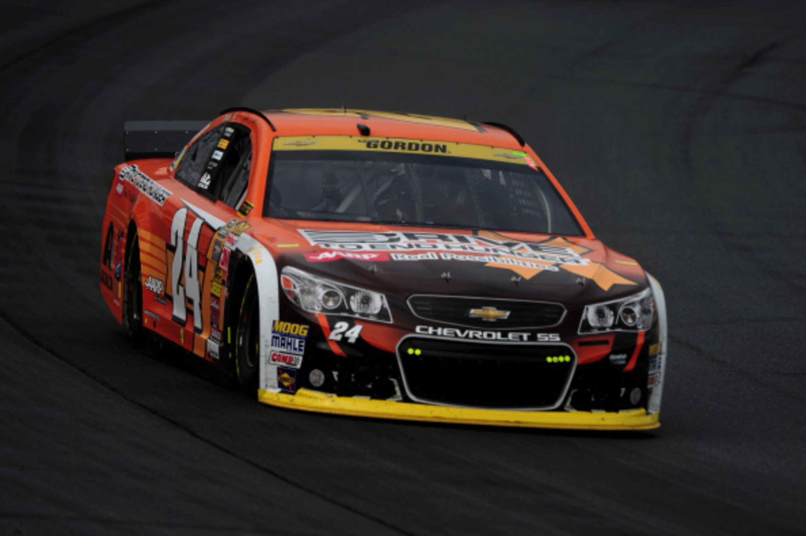 Jeff Gordon had a promising day at New Hampshire ruined by poor luck.