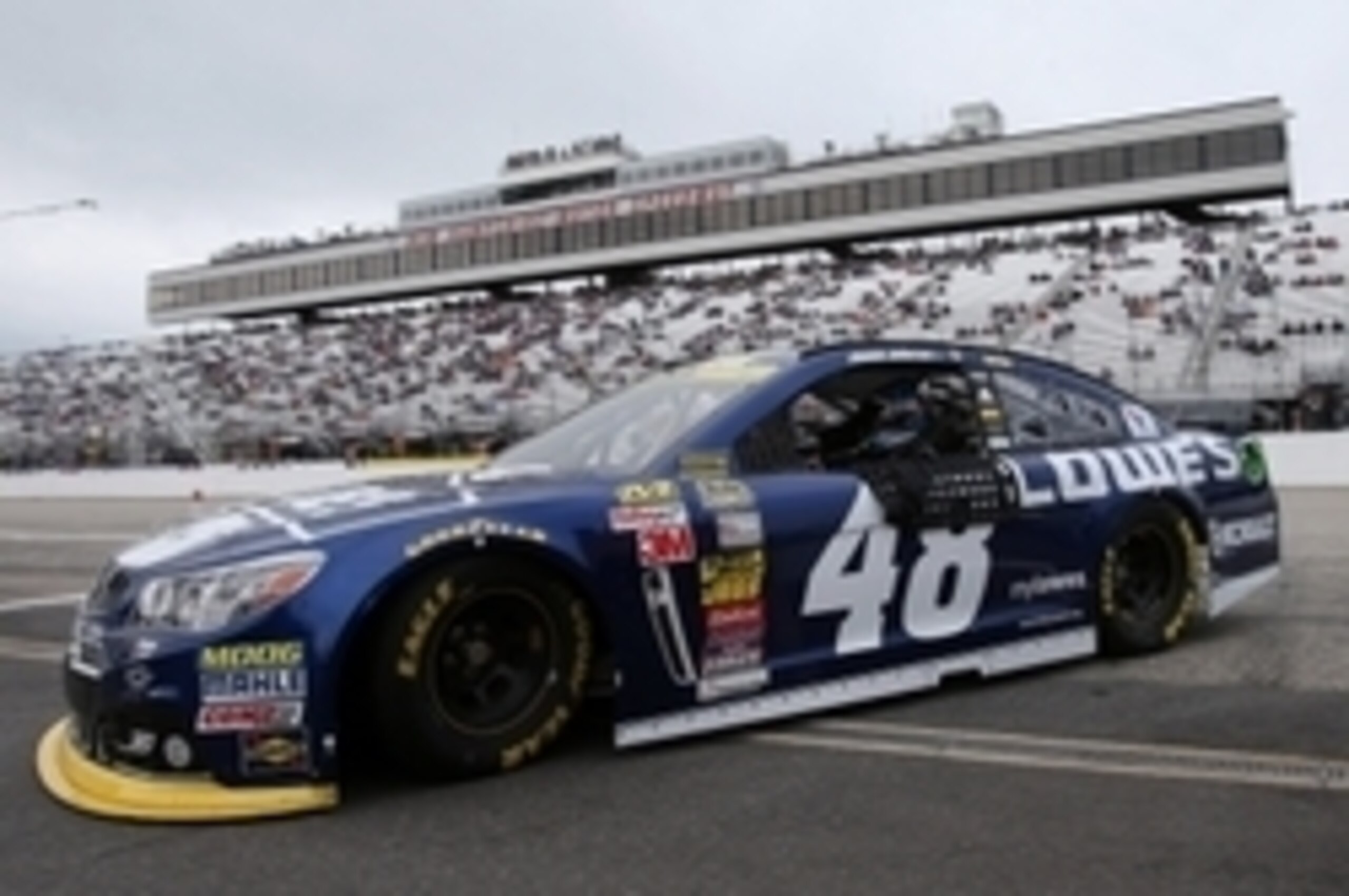 Don't count the No. 48 Hendrick Motorsports Chevy that Jimmie Johnson drives out of the title hunt.