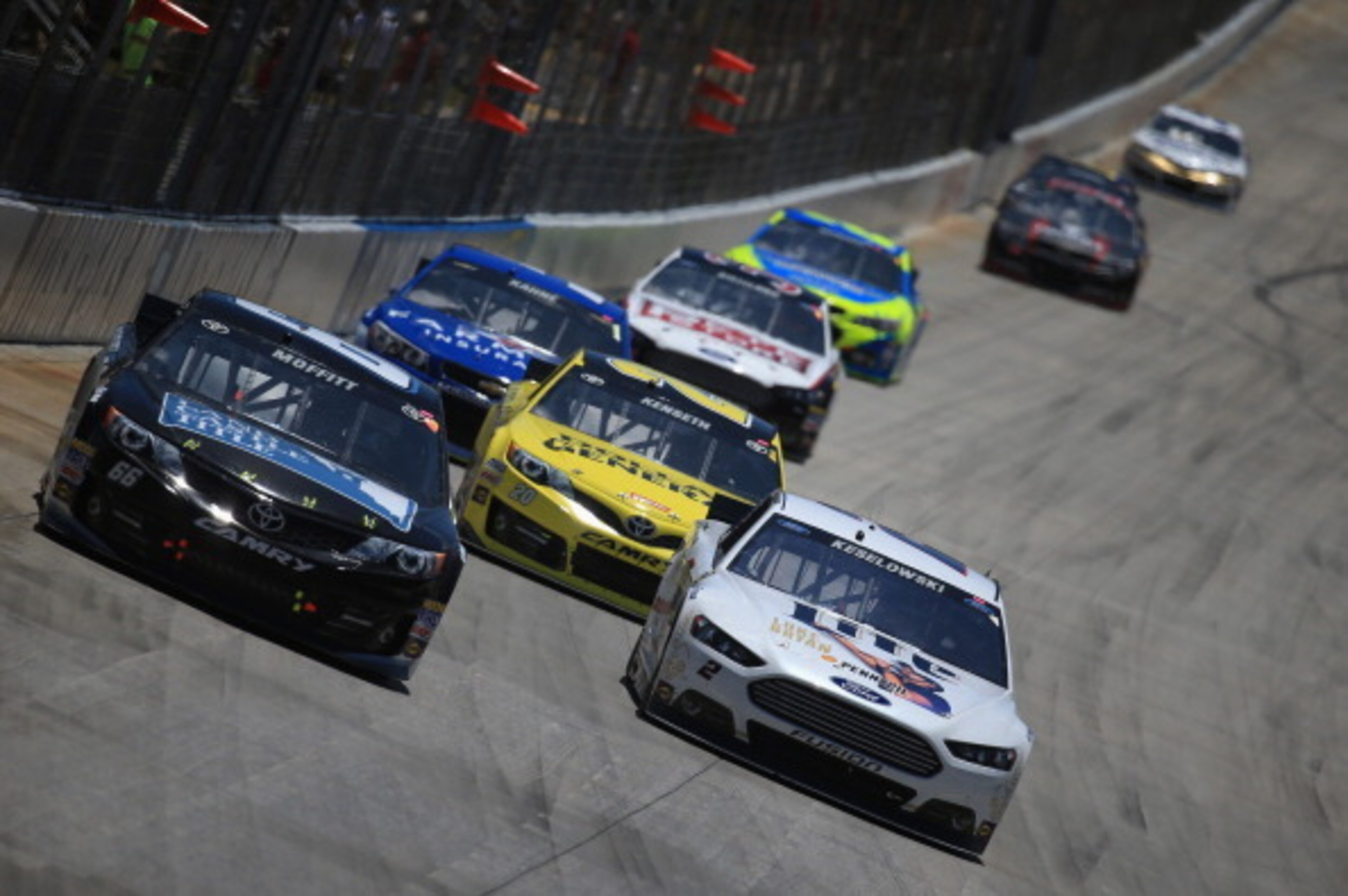 Sprint Cup action at Dover International Speedway June 2014