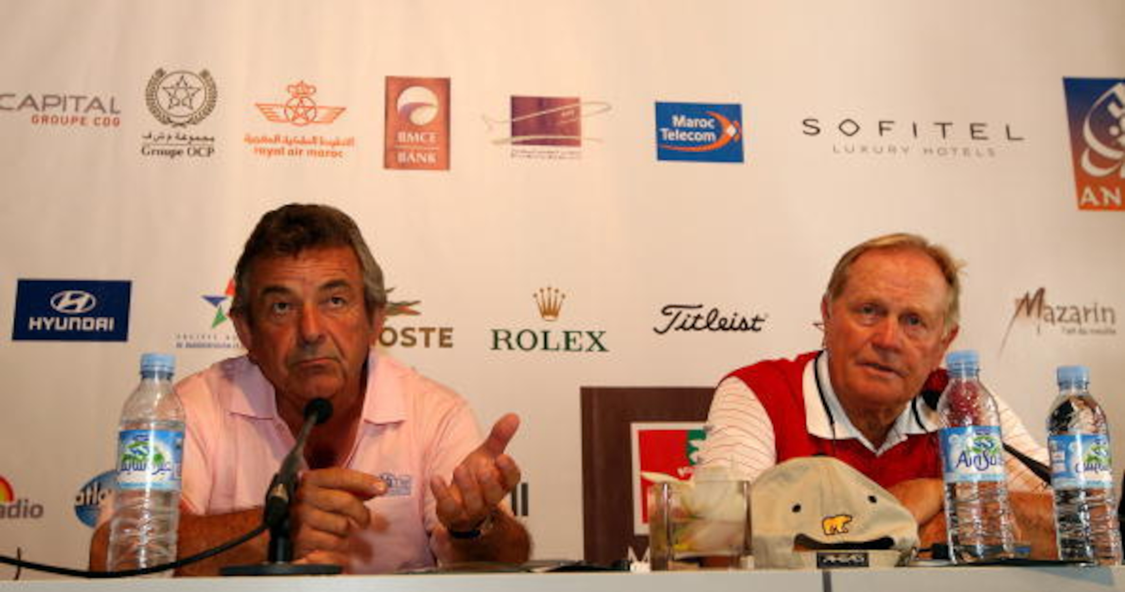 Tony Jacklin and Jack Nicklaus years after the famous Ryder Cup concession Tony Jacklin and Jack Nicklaus years after the famous Ryder Cup concession