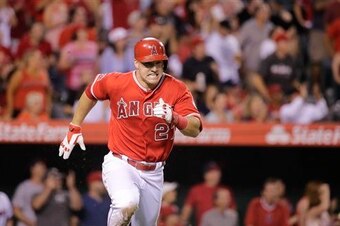 Los Angeles Angels Outfielder Mike Trout