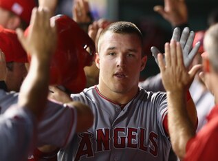 Los Angeles Angels Outfielder Mike Trout