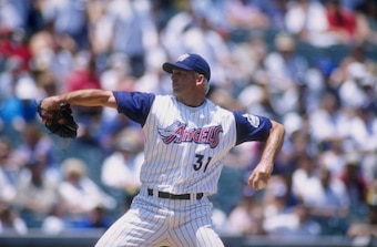 Los Angeles Angels Starting Pitcher Chuck Finley